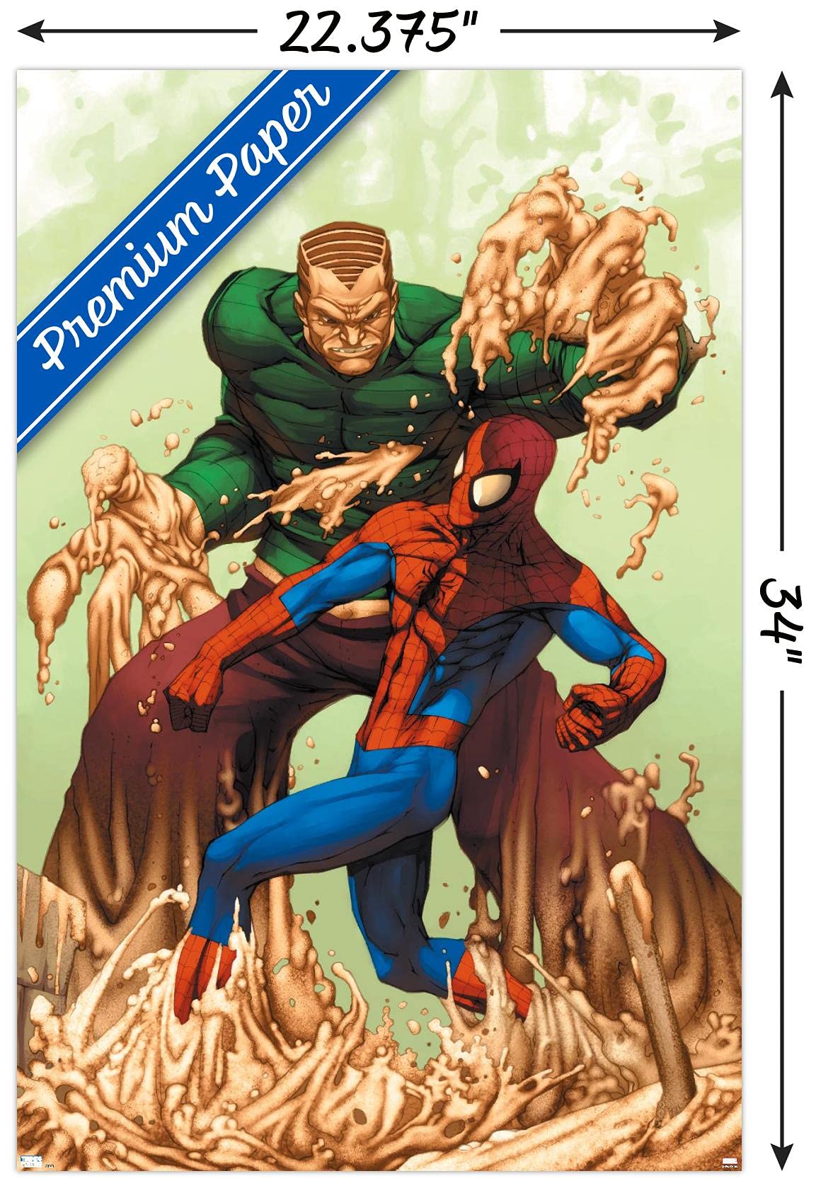 Trends International Marvel Comics Sandman - Marvel Age Spider-Man #17 Premium Wall Poster 34