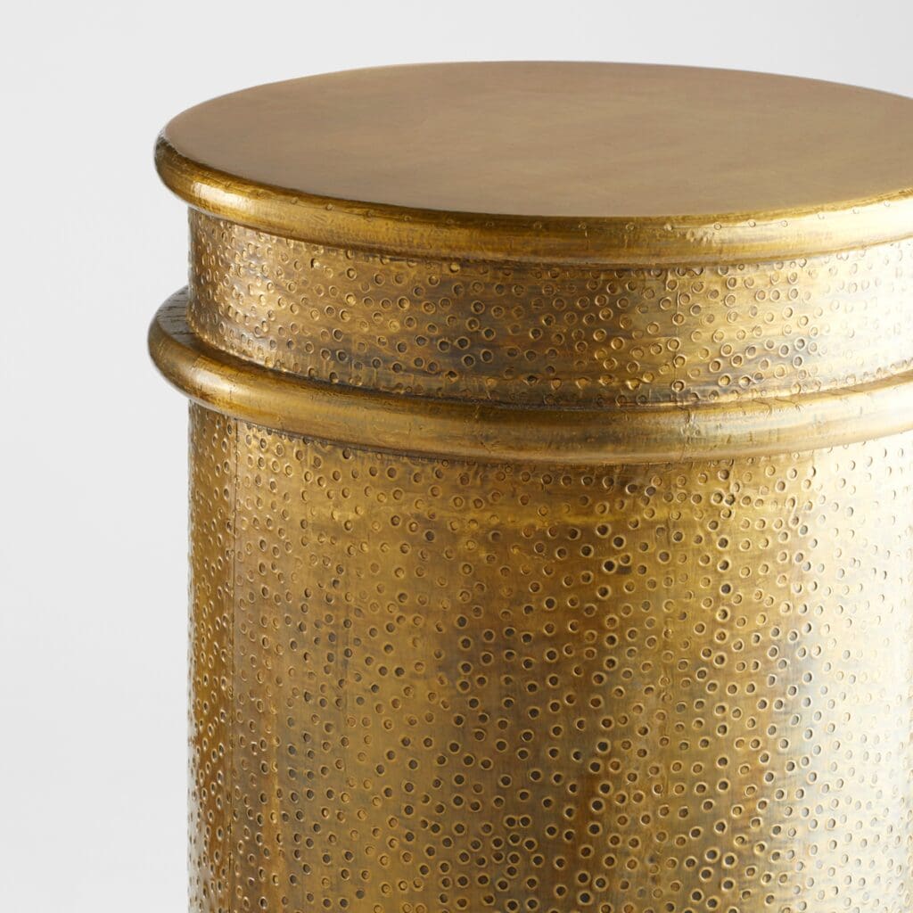 Cyan Design 11510 Brass Gavel Accent Table - Elegant Decorative Brass Hammer Side Table for Living Room, Office, or Study Decor
