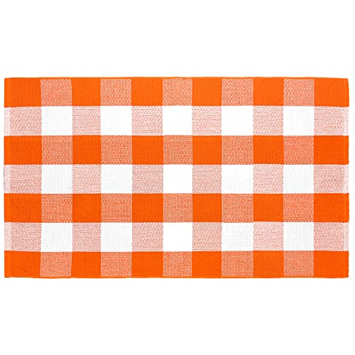 Orange and White
