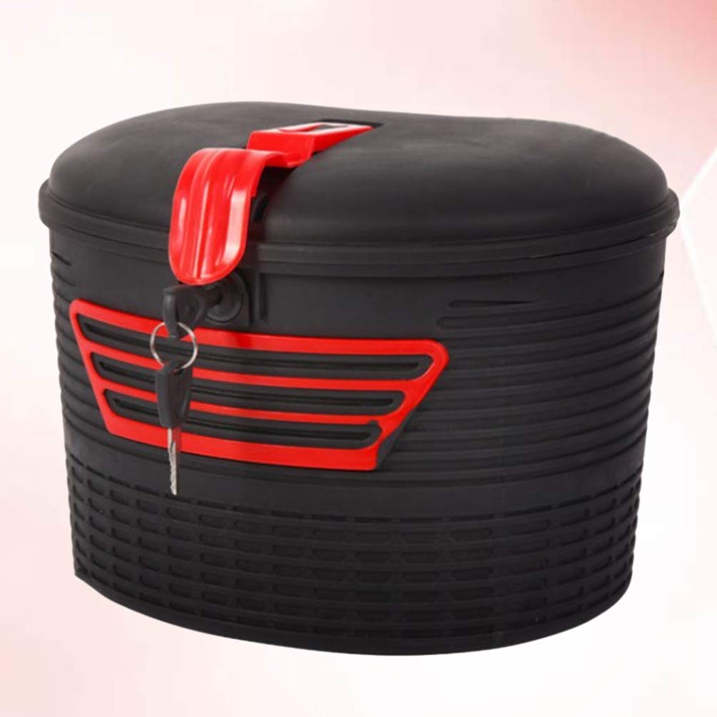 BESPORTBLE Bike Basket - Front Mount Storage Basket for Electric Bikes, Mountain Bikes & Commuter Bikes - Durable Bike Frame Basket for Groceries, Picnics & Daily Essentials - Perfect for Urban Commuting & Outdoor Adventures