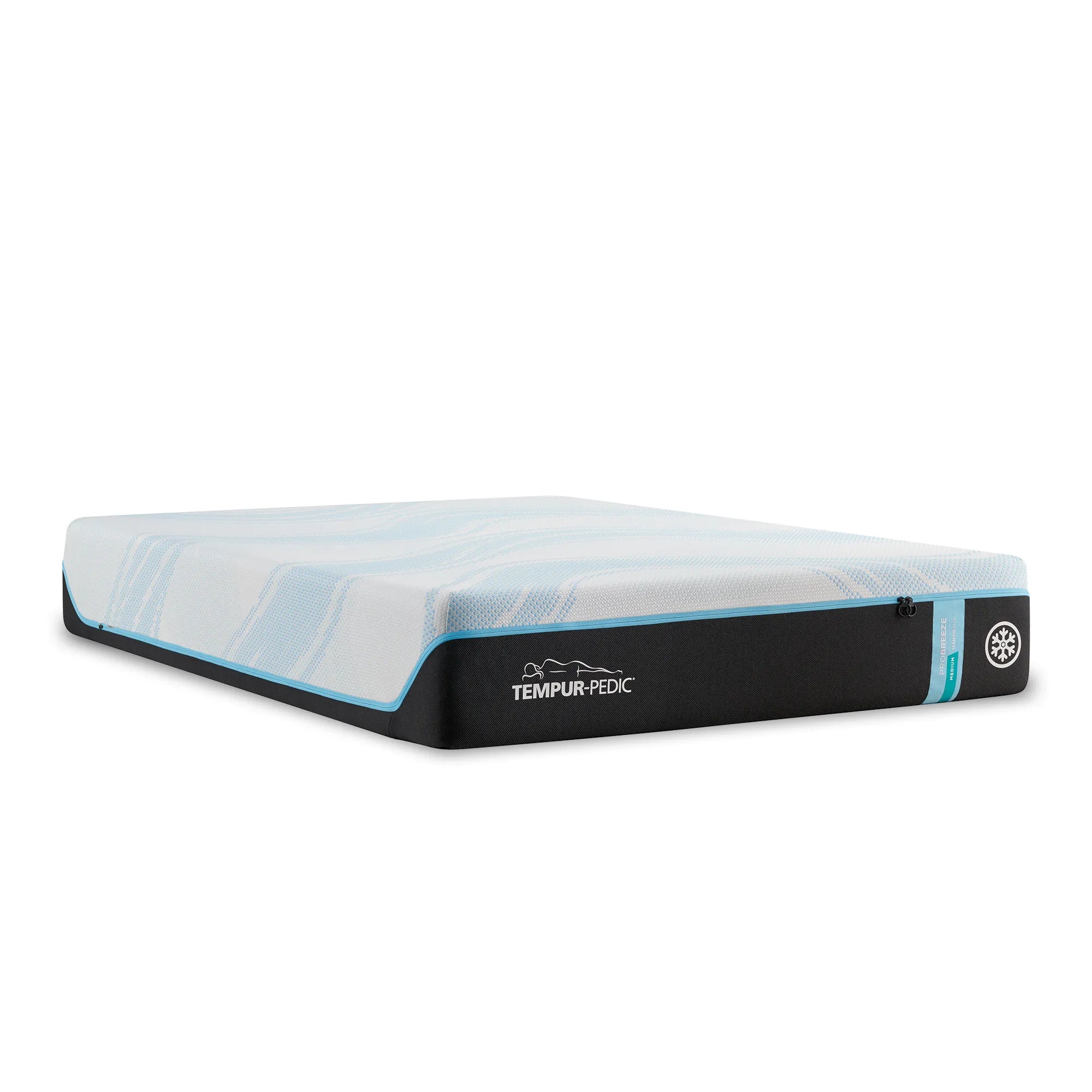Tempur ProBreeze® Medium Mattress - Cooling Memory Foam Mattress for Back Pain Relief | Queen Size Bed Mattress for Hot Sleepers & Pressure Point Support | Perfect for Master Bedroom, Guest Room & Apartment Sleeping