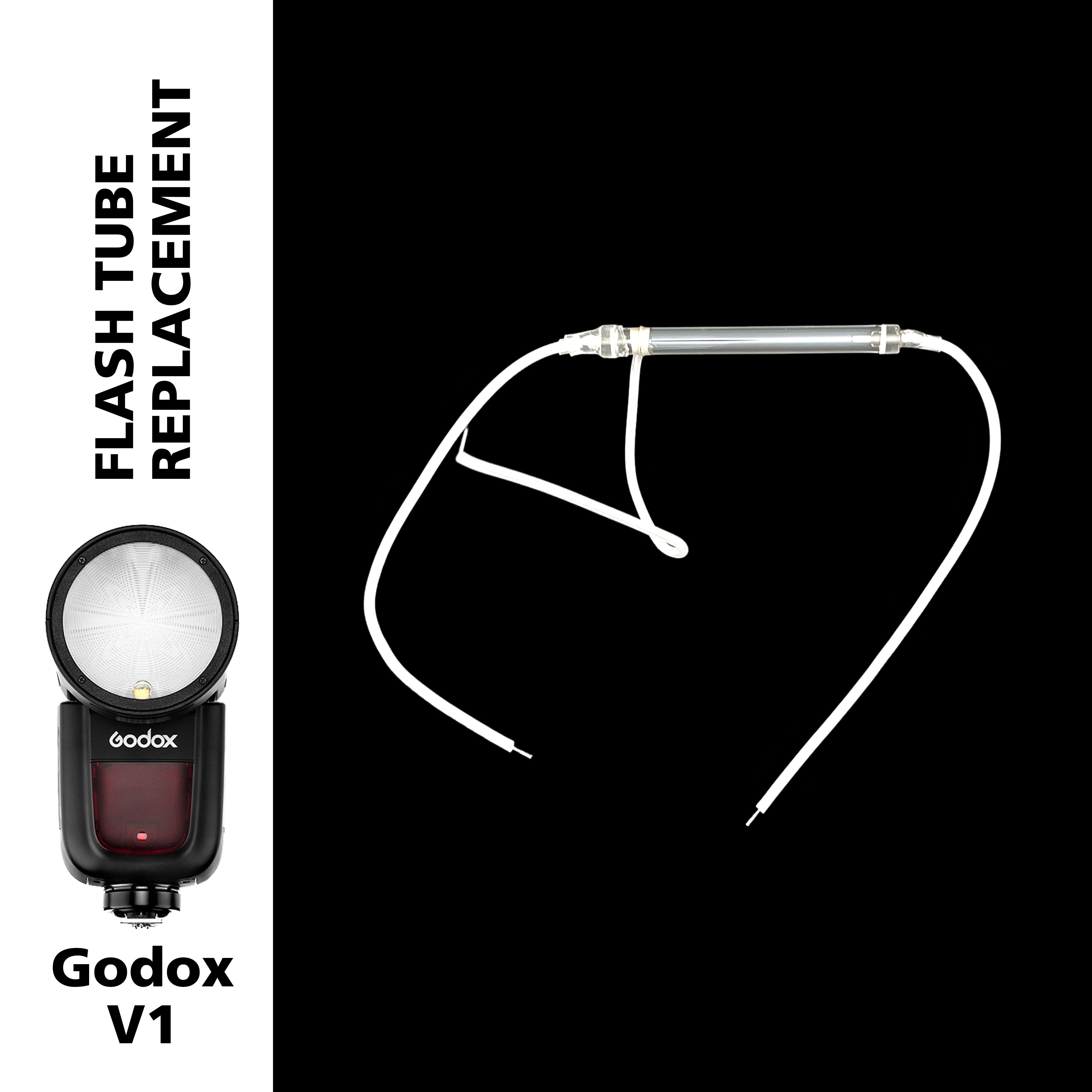 Godox V1 Flash Tube Replacement - Compatible with Godox V1 Speedlite Flash - Perfect for Photography, Studio Lighting & On-Location Shoots