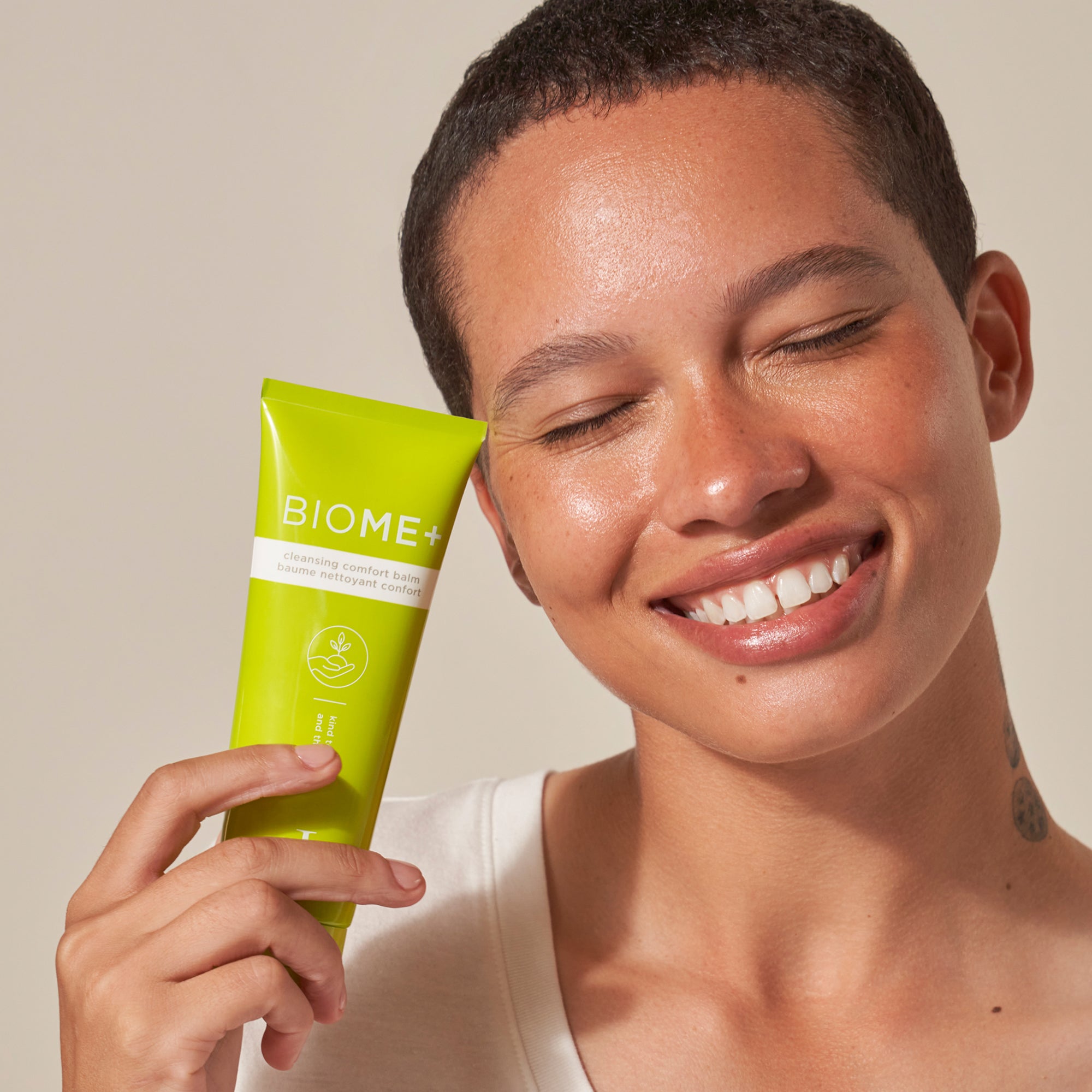 Image Skincare Biome+ Cleansing Comfort Balm - Hydrating Face Cleanser for Dry & Sensitive Skin | Gentle Makeup Remover & Daily Moisturizing Cleanser | Perfect for Nighttime Skincare Routine