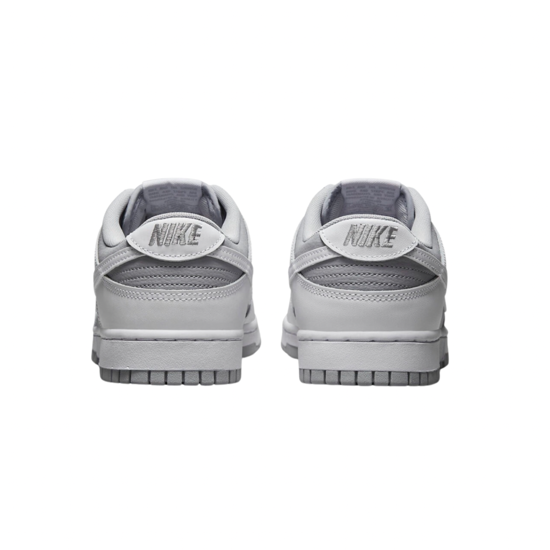 Nike Dunk Low Retro Sneakers - Wolf Grey & White Colorway | Men's & Women's Casual Shoes for Streetwear & Everyday Fashion