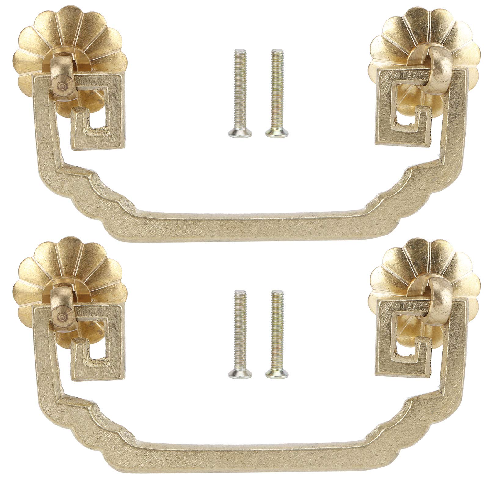 Copper Bookcase Handle - Heavy Duty Drawer Pulls with Smooth Texture for Wardrobes, Dressers & Cabinets - Perfect for Home Office & Bedroom Furniture