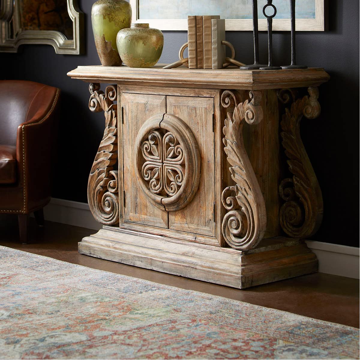 Cyan Design 04835 Duke Medium Candle Holder - Elegant Home Decor for Dining Table, Wedding Centerpiece & Fireplace Mantel