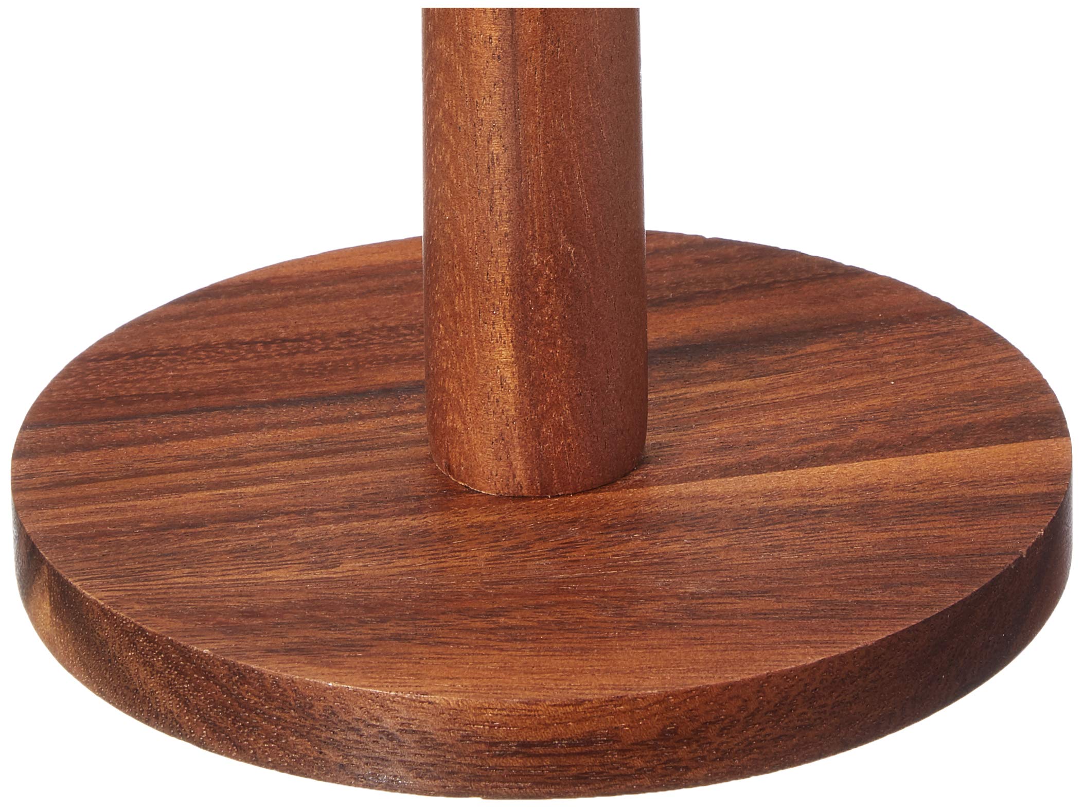 Acacia Wood Mug Tree for 6 Cups - Rustic Tuscany Style Coffee Mug Holder - Perfect for Kitchen, Dining Room, or Coffee Shop Display