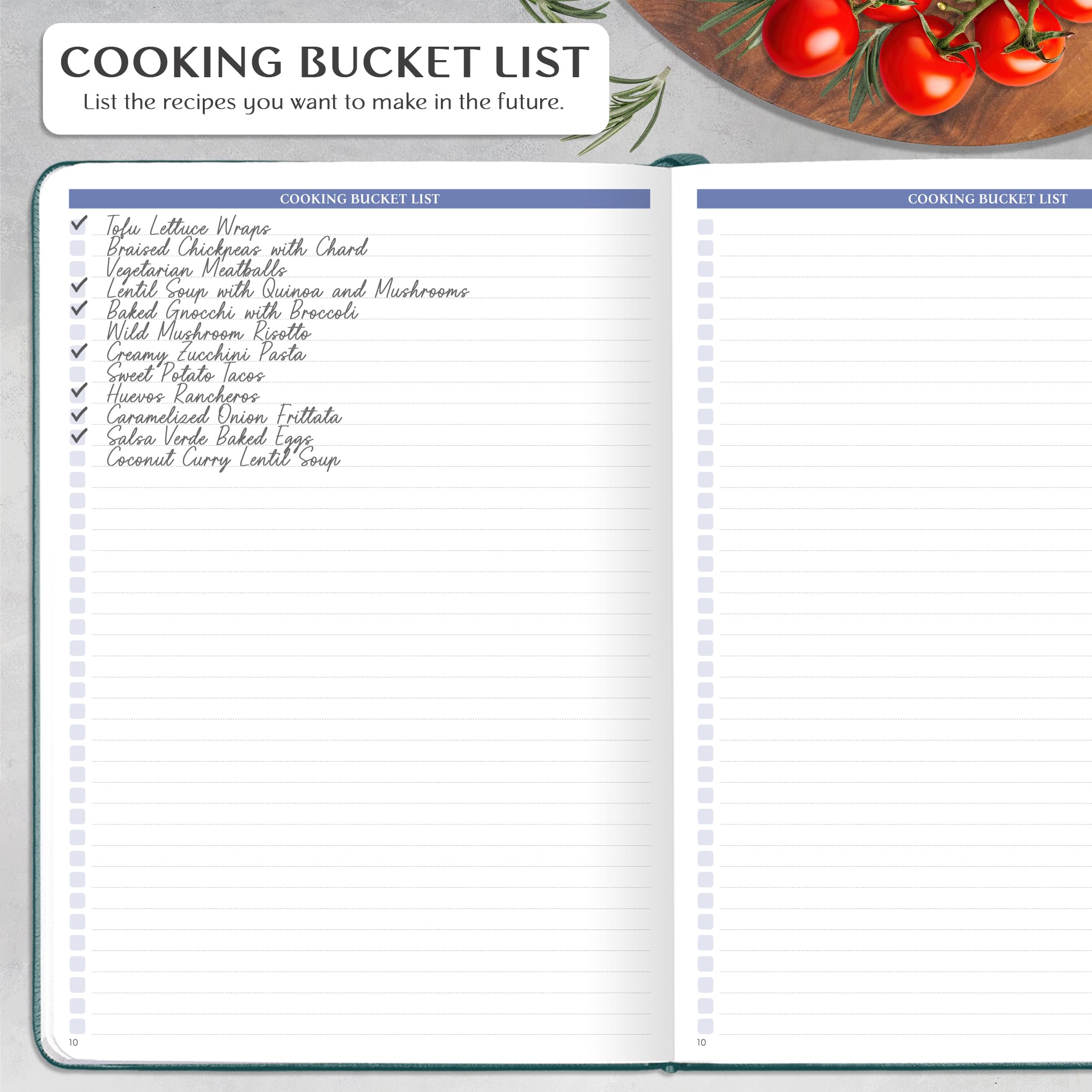 Legend Recipe Book – Customizable Blank Family Cookbook for Writing Your Own Recipes – Personalized Hardcover Cooking Journal – Large 7”x10” Empty Recipe Notebook with 58 Recipe Pages (Dark Teal) – Perfect for Home Chefs, Gift Giving & Preserving Family Recipes