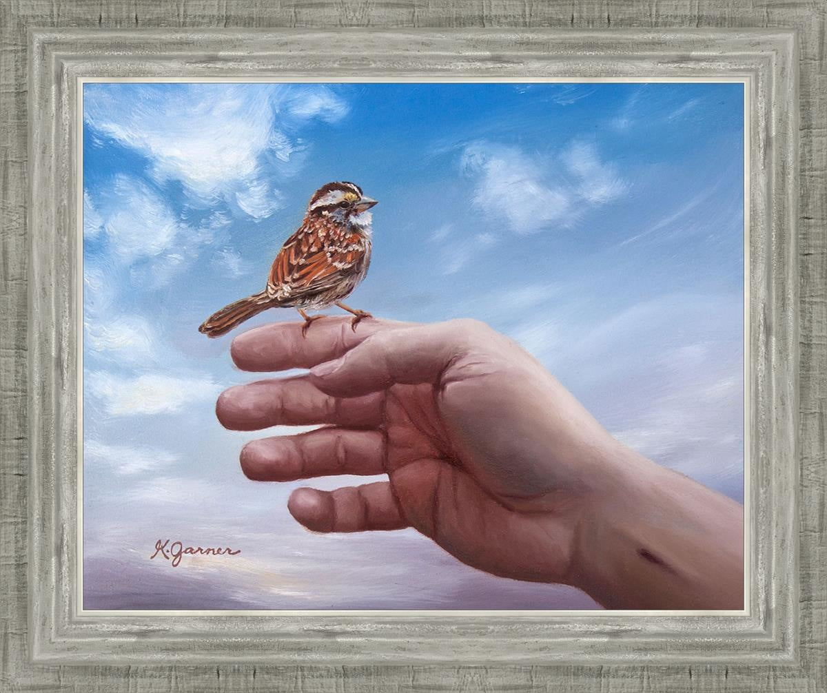 Every Sparrow is Known - Inspirational Christian Wall Art Decor for Home & Office - Perfect for Living Room, Bedroom, Church & Gift Giving