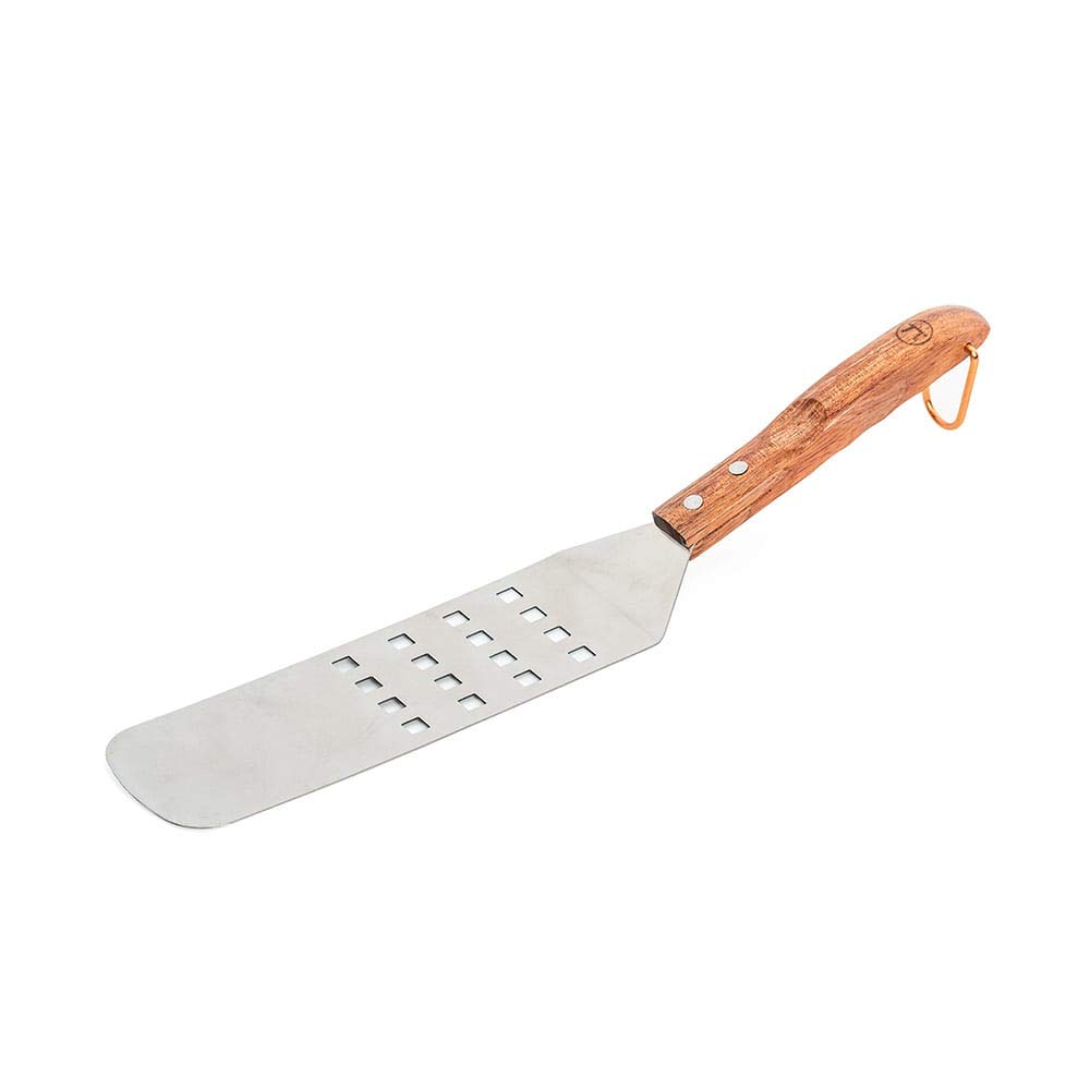 Premium Outset Rosewood Collection Flex Griddle Spatula - Non-Stick Turner for Pancakes, Burgers & Eggs - Perfect for BBQ, Camping & Home Cooking
