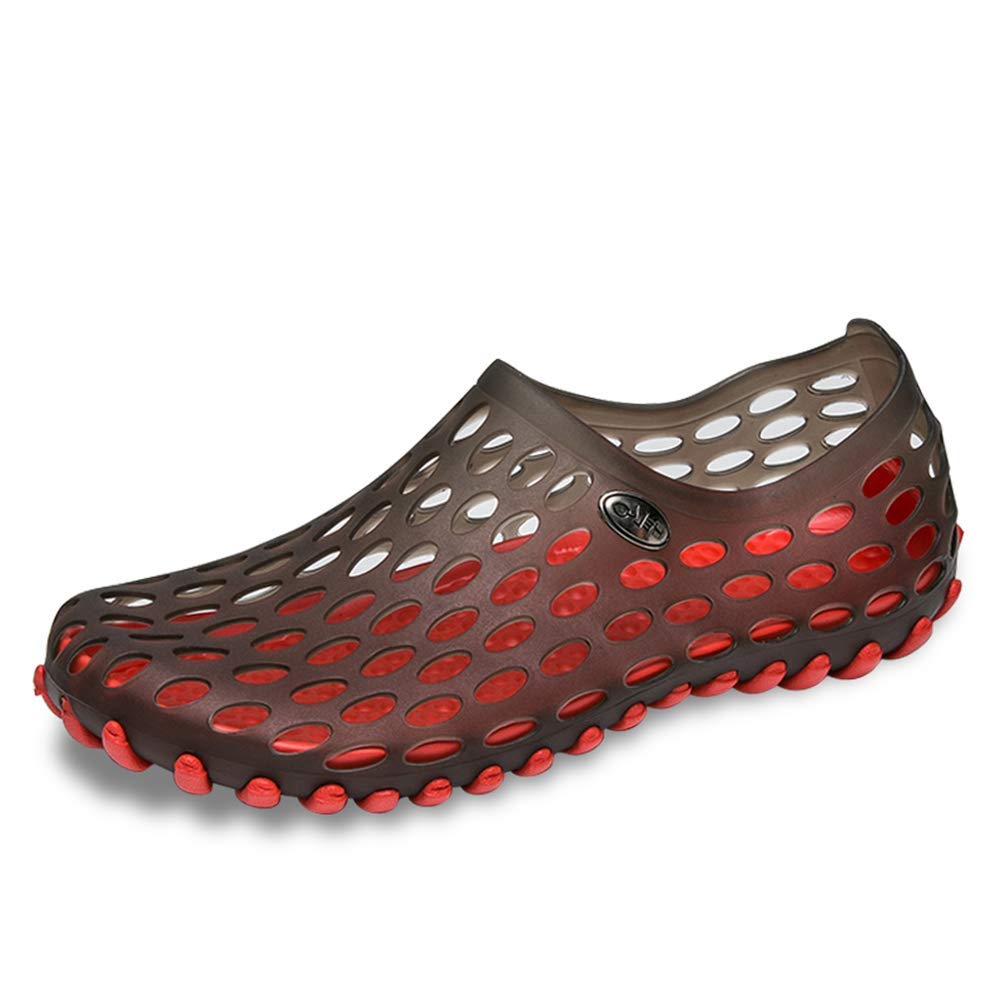 LEADER SHOW® Men's Ultralight Hollow Sandals - Breathable Water Shoes for Summer, Beach, Pool & Outdoor Activities - Comfortable Aqua Shoes for Swimming, Walking & Travel