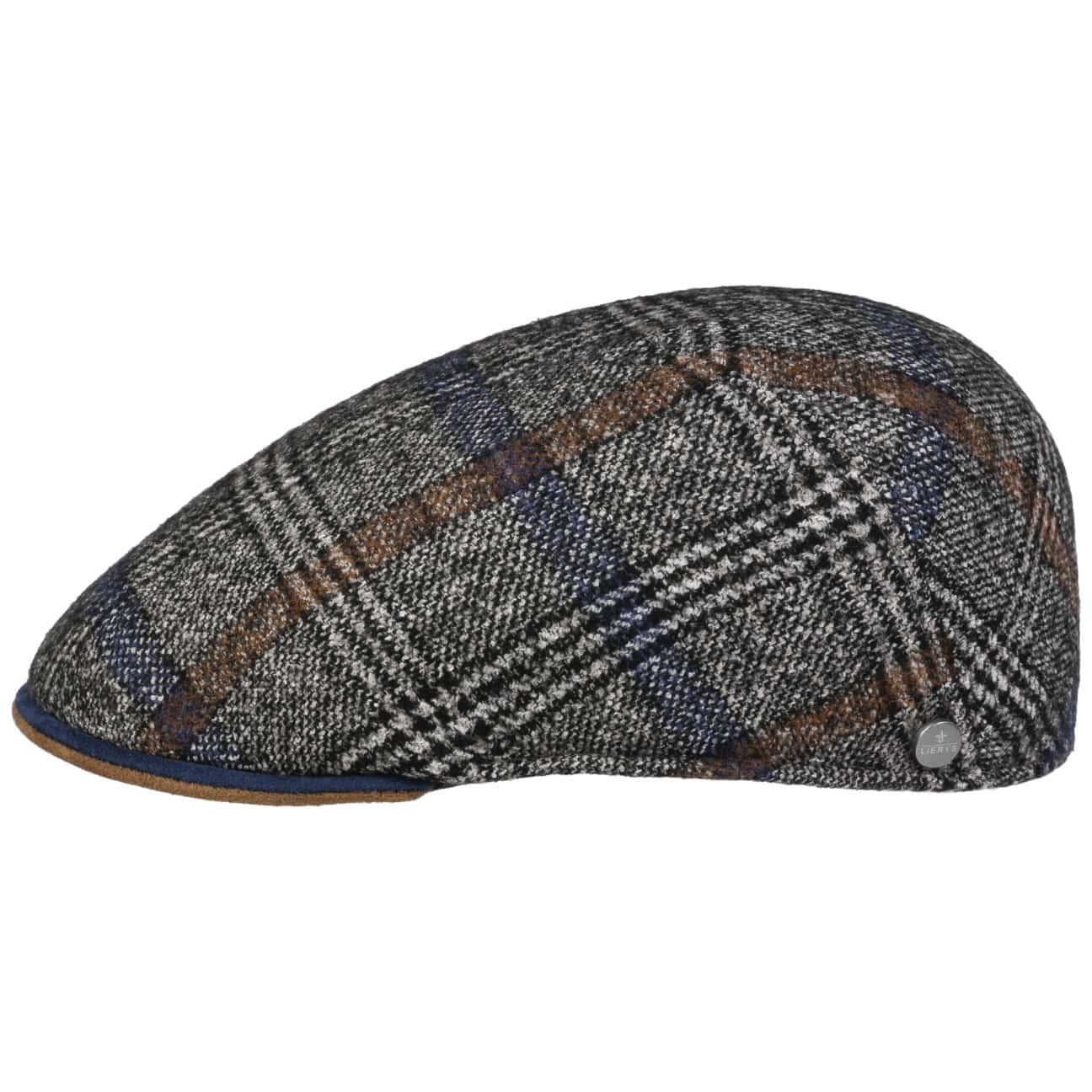 Lierys Ridgeway Extra Soft Flat Cap for Men - Comfortable & Stylish Vintage Hat for Outdoor Activities, Casual Wear & Daily Use