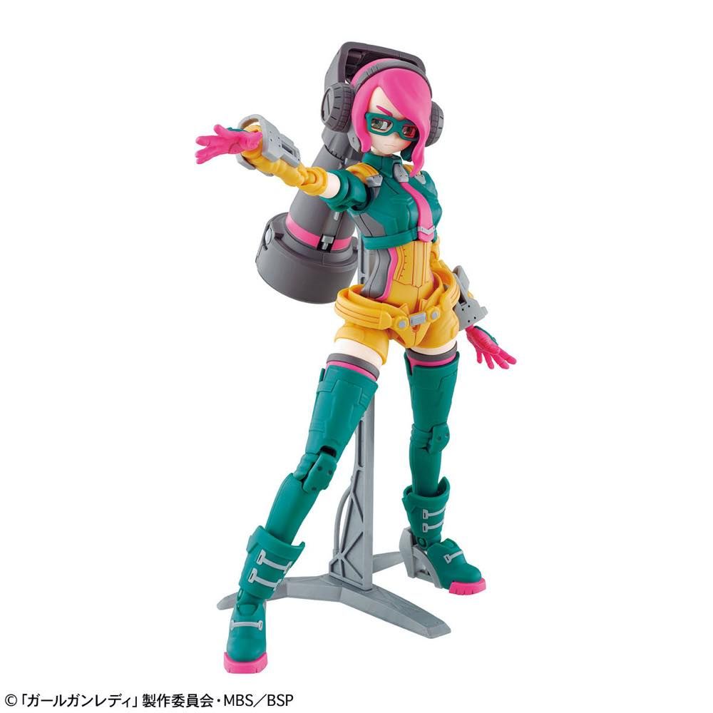 Bandai Girl Gun Lady Commander Bianca Model Kit - Anime Action Figure for Collectors & Hobbyists - Perfect for Display, Cosplay & Gifts