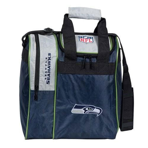 Official NFL Seattle Seahawks 2020 Team Logo Tote Bowling Bag - Durable & Stylish for Game Day, Travel, and Sports Gear Storage