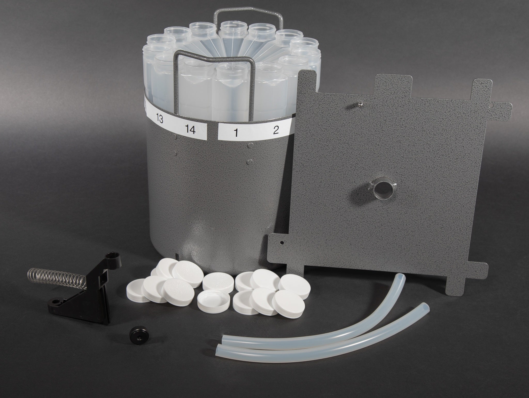 BLZZRD™ Portable Refrigerated Sampler - 14 Polypropylene 1 Liter Bottles for Water Sampling | Ideal for Environmental Testing, Lab Research & Field Studies