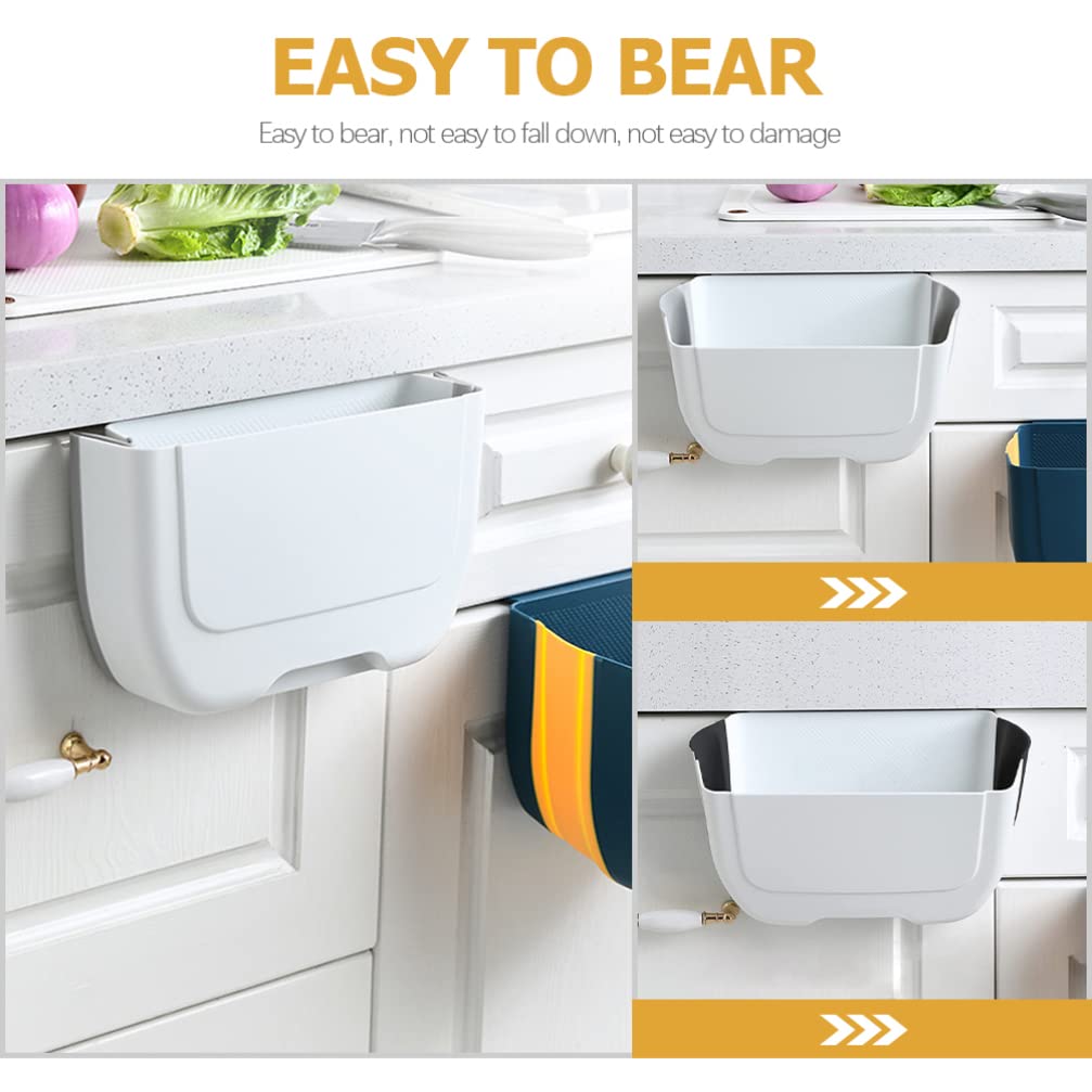 Foldable Trash Can for Kitchen Cabinet - Space Saving Collapsible Garbage Bin for Small Spaces, Under Sink, RV, Camping & Home Use