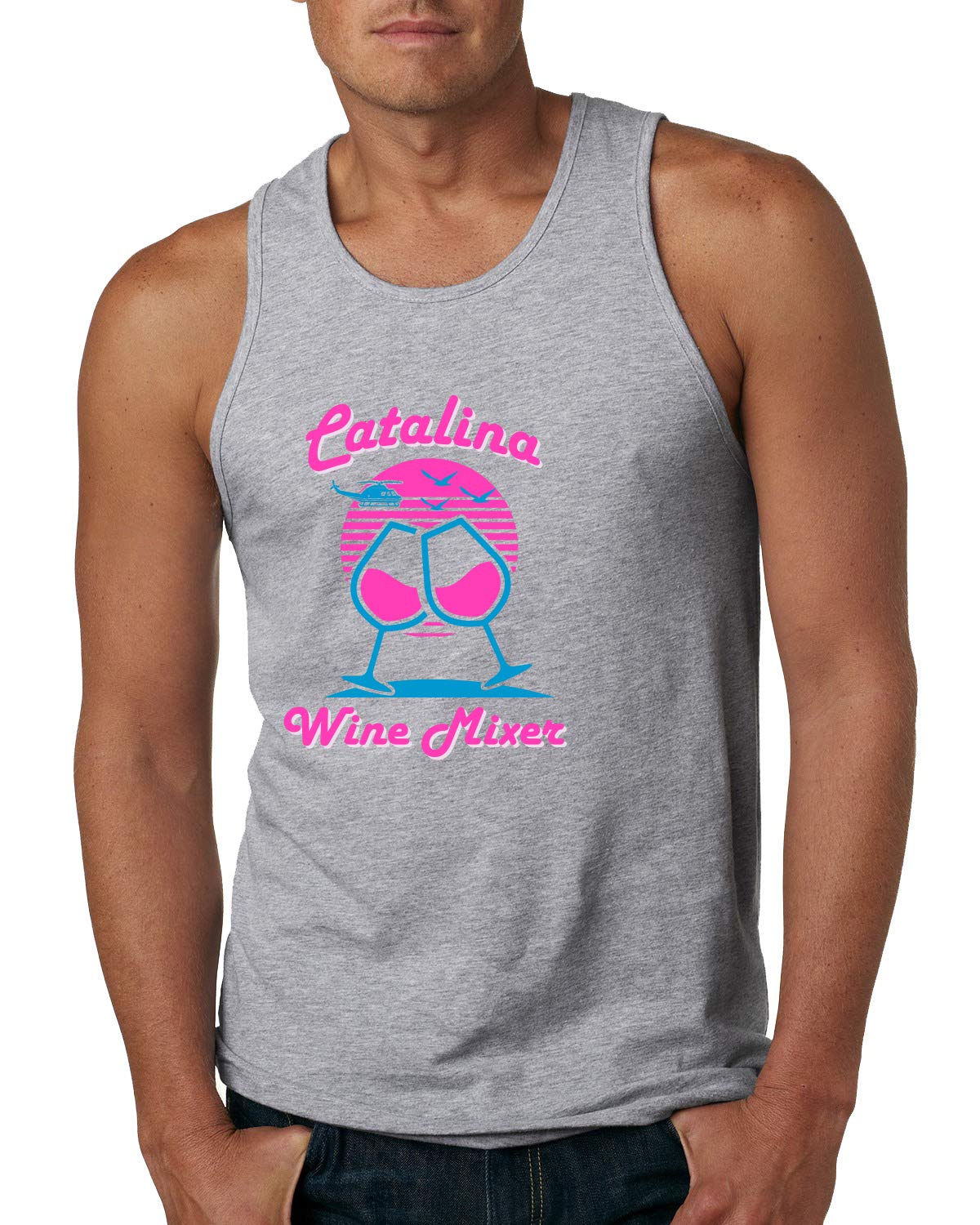 Funny Boats and Hoes Graphic Tank Top for Men - Pop Culture Humor Tee - Perfect for Summer, Beach, Parties & Casual Wear