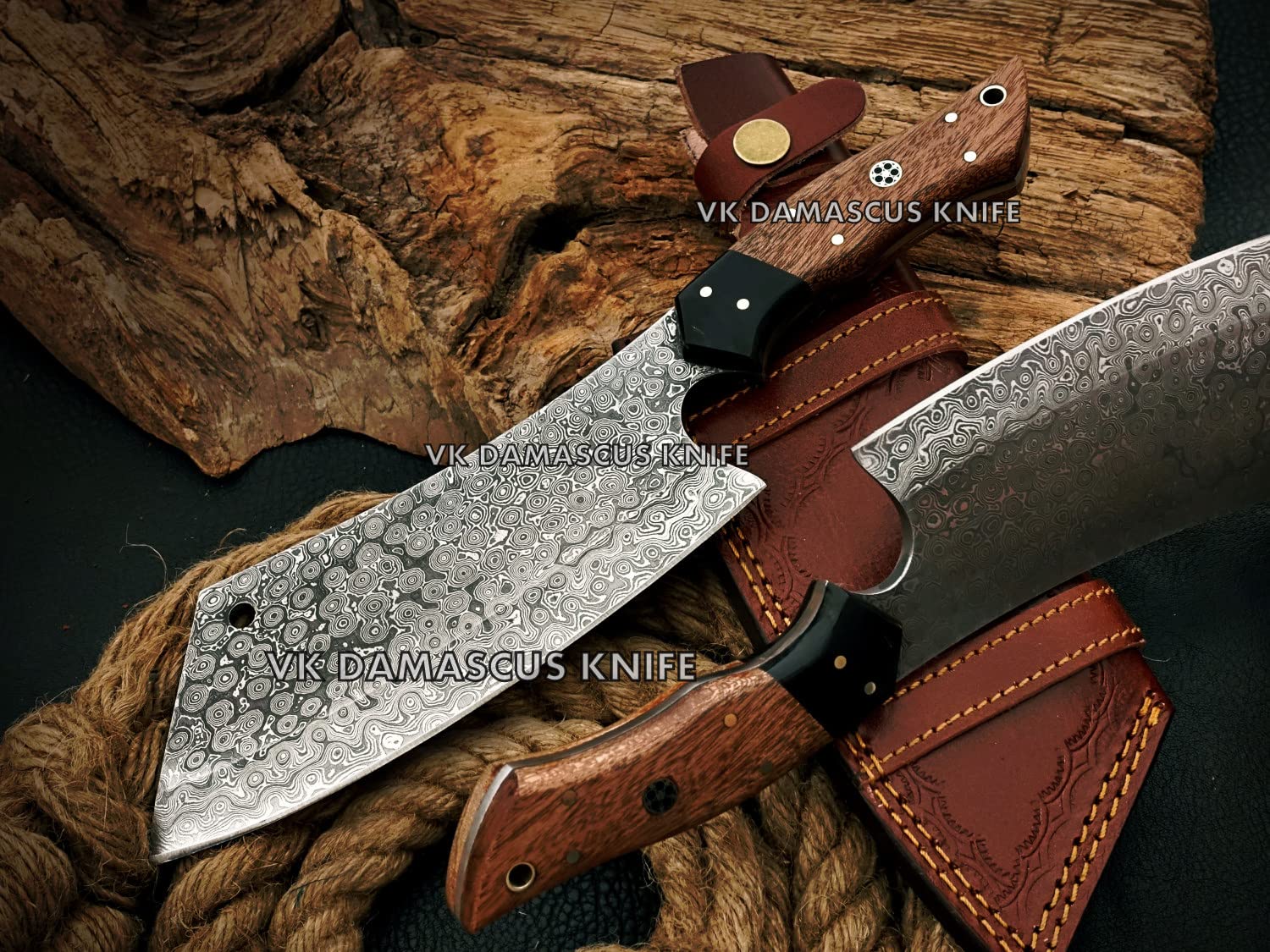 Premium Handmade Damascus Steel Chef Knife - 11.5