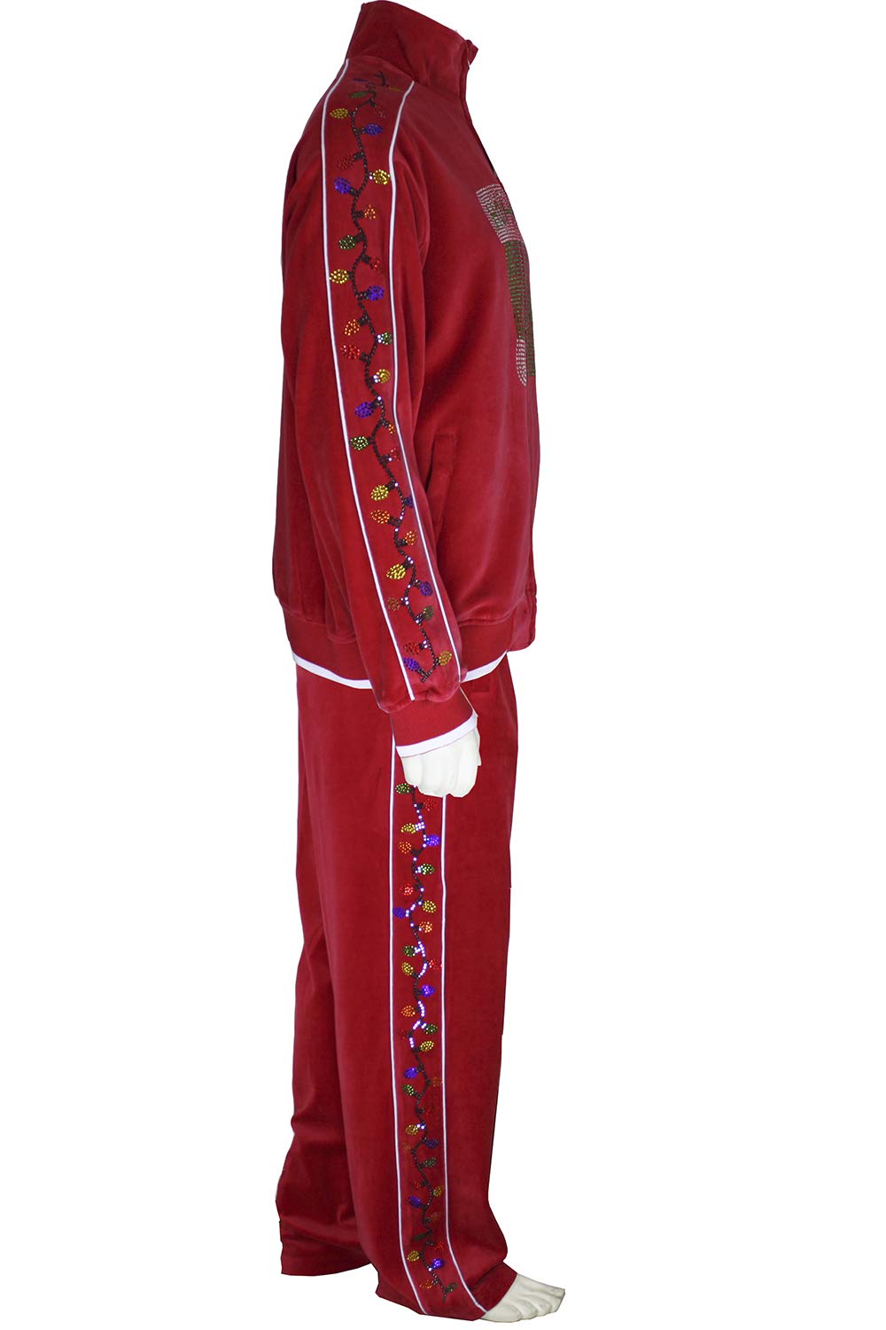 Bling Bling Sweatsedo Tracksuits for Men - Stylish Rhinestone Jogging Suits | Perfect for Gym, Streetwear & Party Outfits
