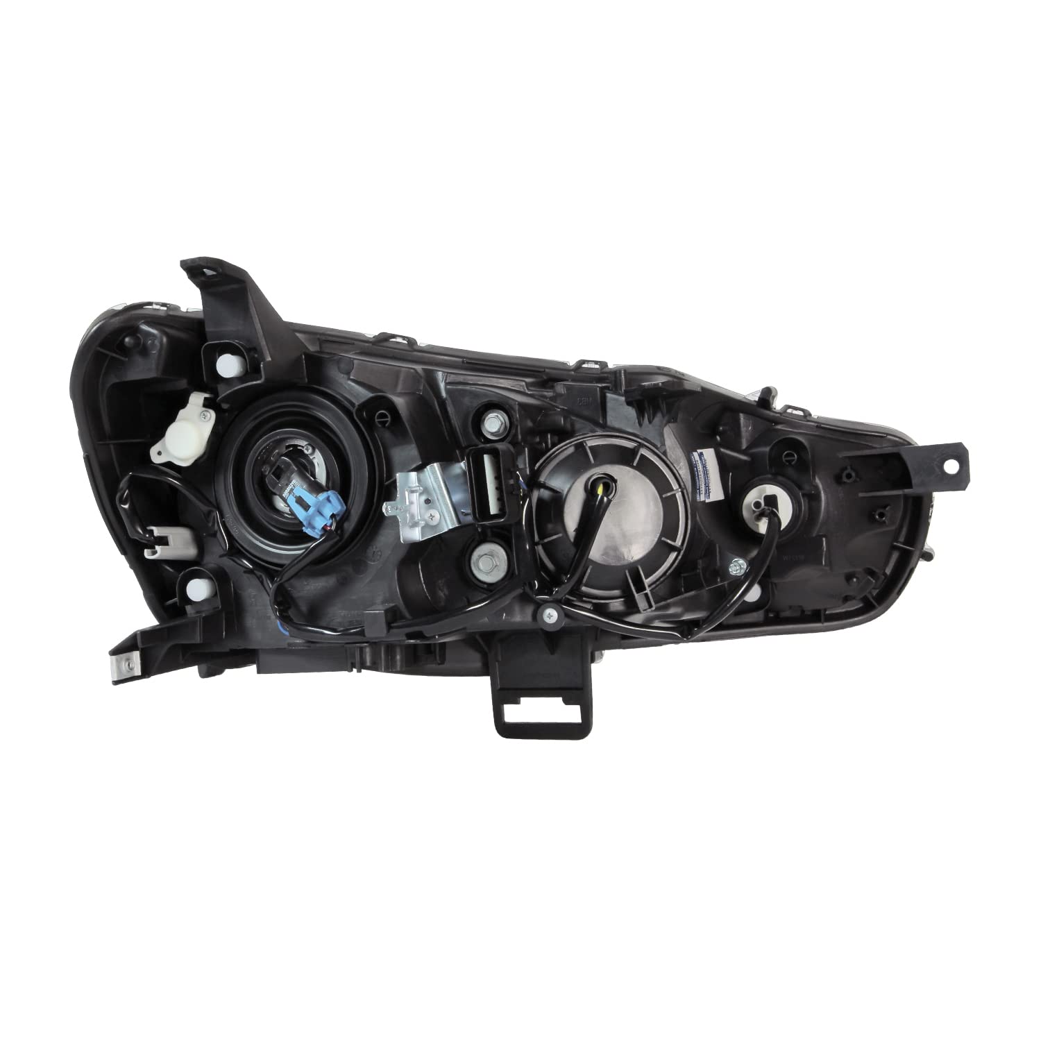 TYC Left Headlight Assembly Compatible with 2009-2015 Mitsubishi Lancer - Replacement for Damaged Headlights, Improved Night Visibility & Safety Driving