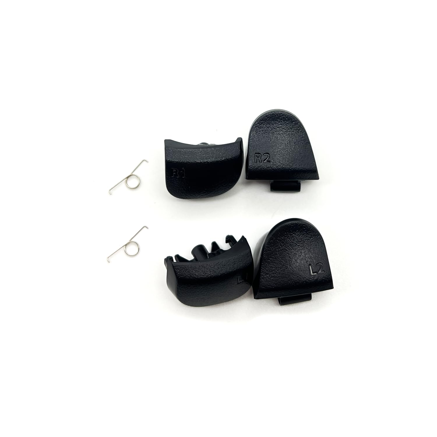 PS5 Controller Trigger Buttons & Springs Replacement Kit - Compatible with BDM-020 V2.0 (Not for BDM-010) - DIY Repair Parts for Gaming Enthusiasts
