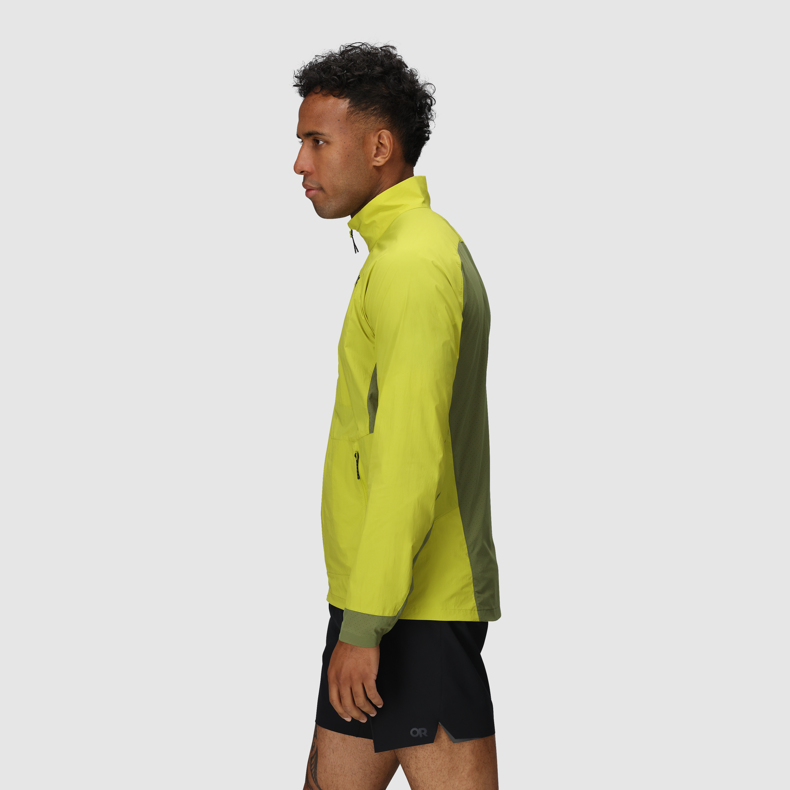 Men's Deviator Wind Jacket - Lightweight Water-Resistant Outdoor Windbreaker for Hiking, Running & Travel
