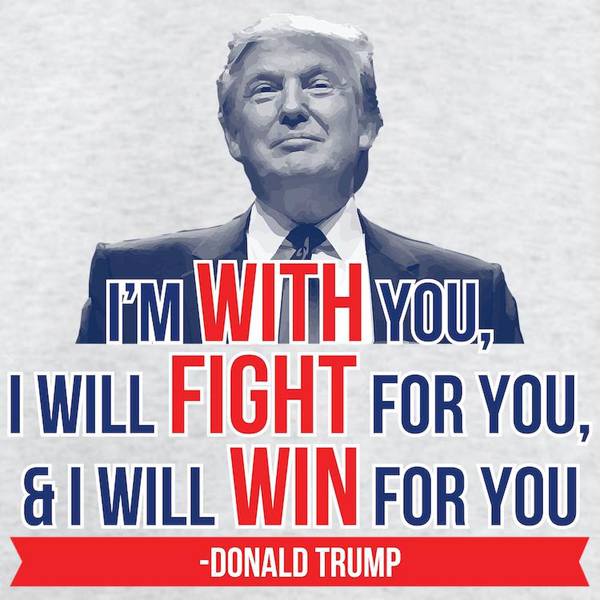 Fight Win Donald Trump Kids Sweatshirt - Youth Crewneck Pullover for Boys & Girls | Patriotic Political Apparel for School, Rallies & Holidays