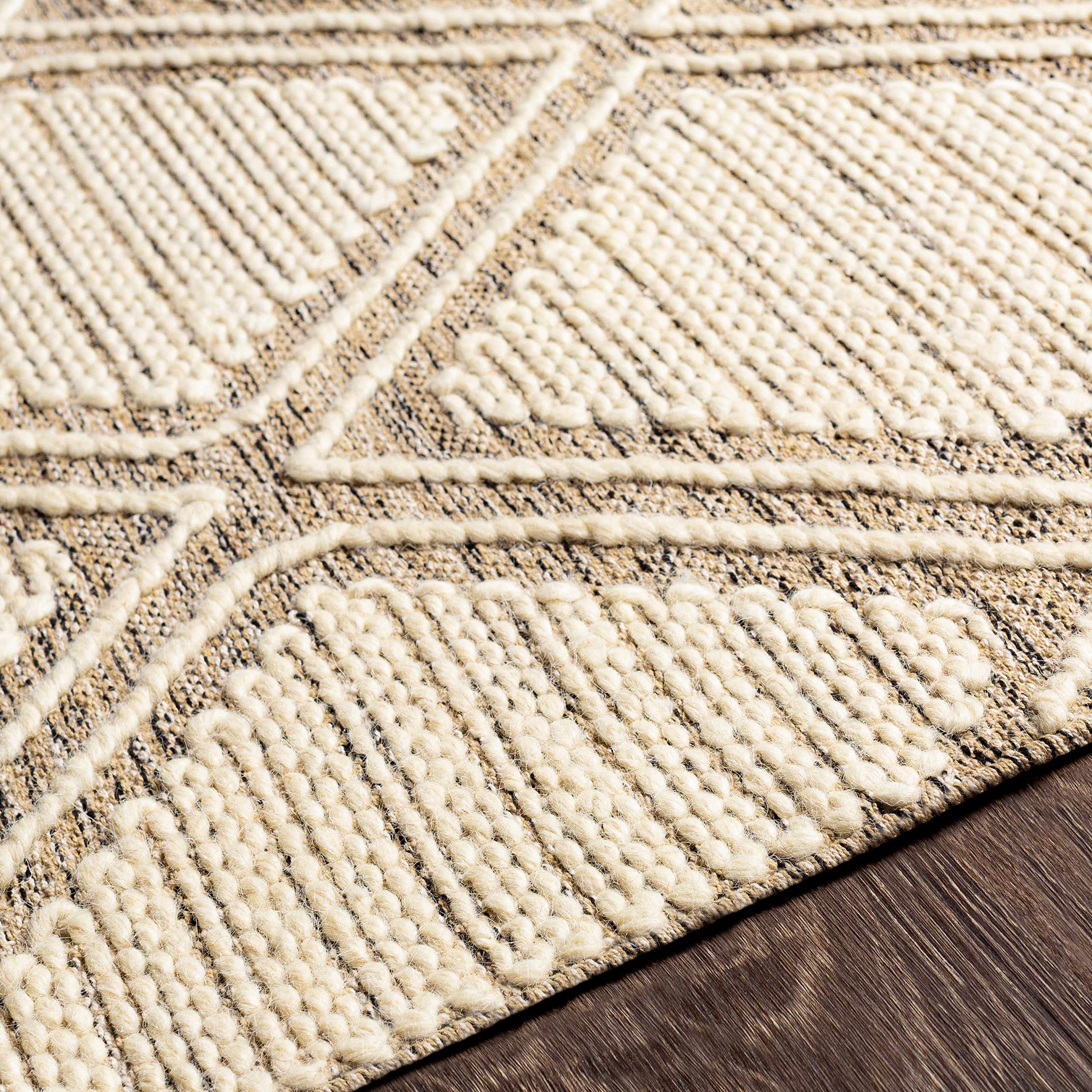 Bohemian Transitional Hauteloom Walstonburg Area Rug 2' x 3' - Taupe, Black & Cream - Perfect for Living Room & Bedroom Decor - Soft & Stylish Home Accent Rug for Cozy Spaces