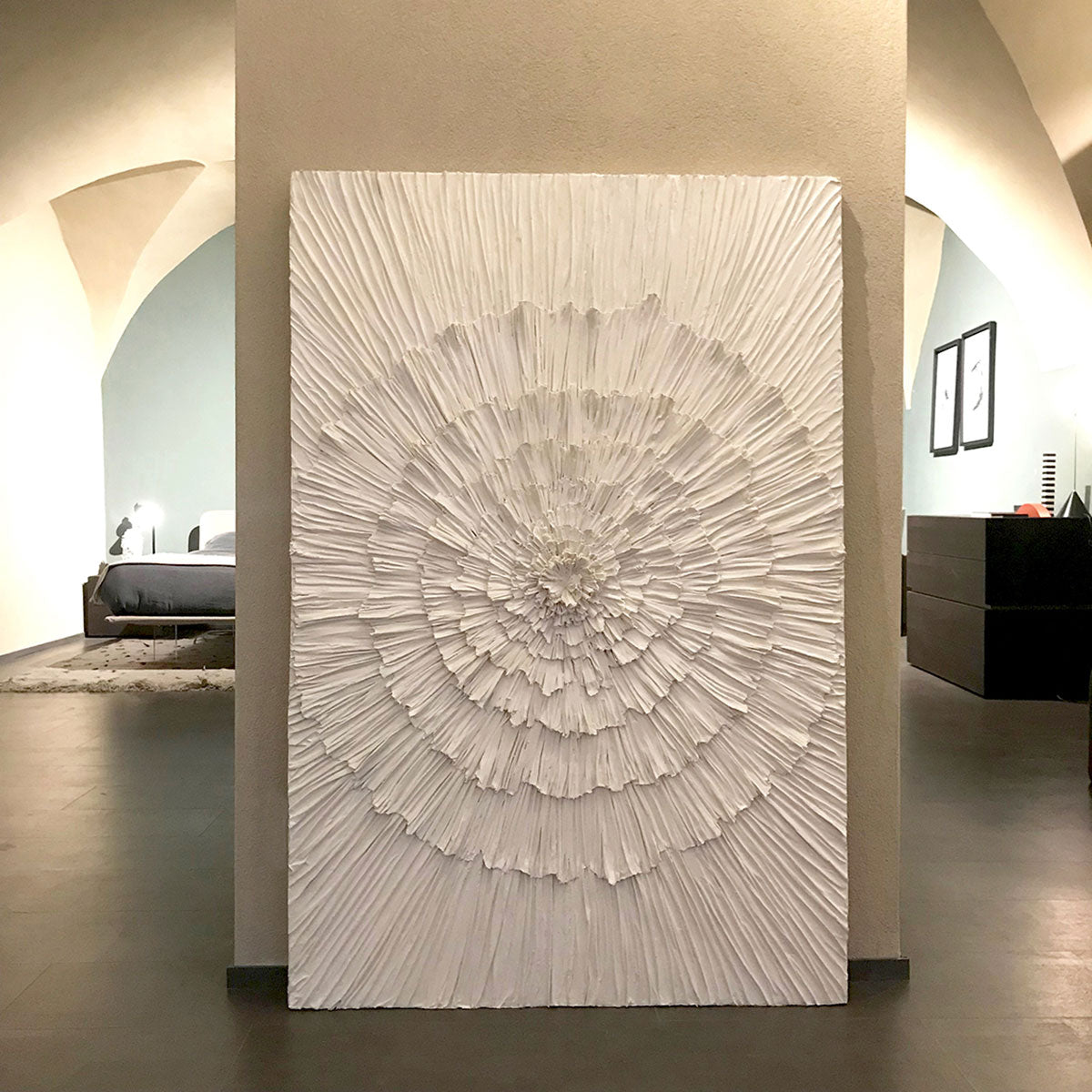 Energheia Canvas Acrylic Sculpture - Modern Abstract Wall Art for Home & Office Decor - Perfect for Living Room, Bedroom, or Workspace