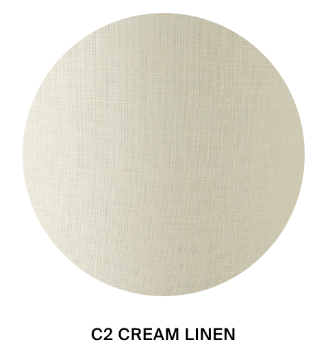 12.16.14 A-Line Tapered Lamp Shade in C2 Cream Linen - Perfect for Bedroom, Living Room & Office Lighting Decor