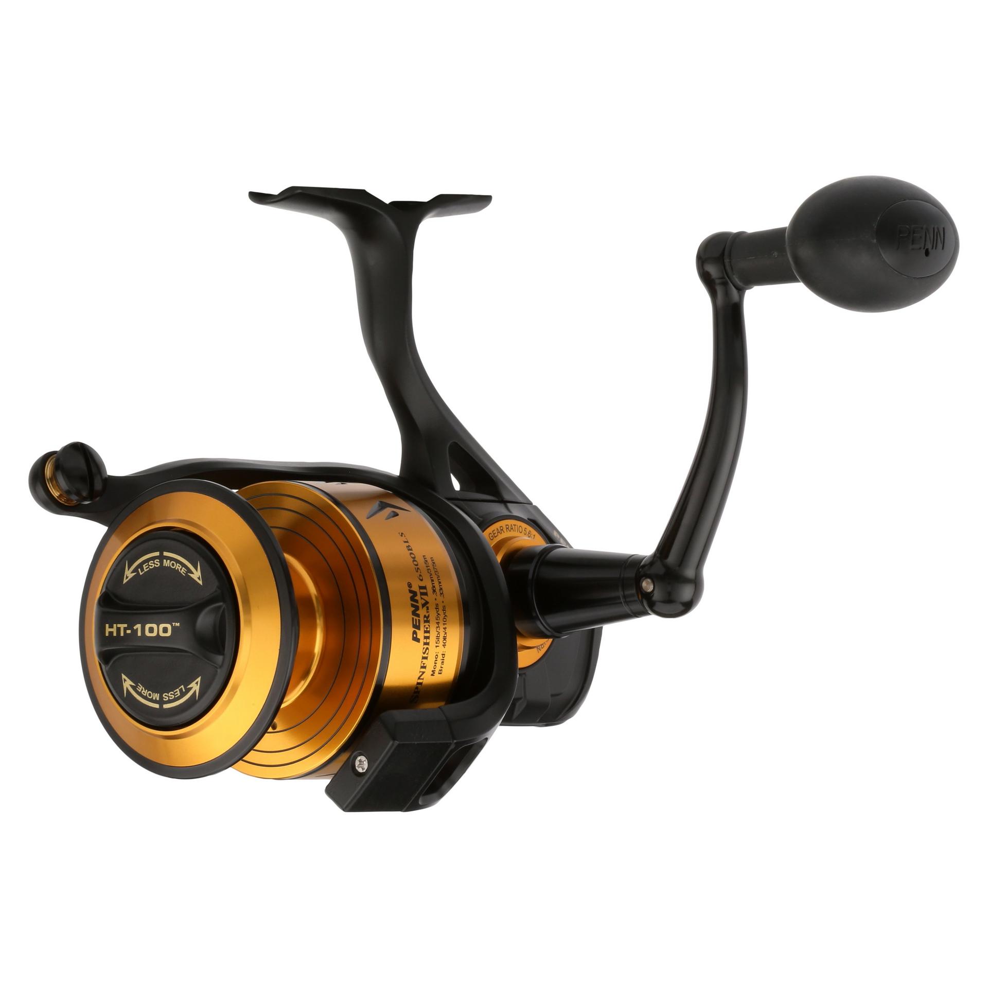 Penn Spinfisher VII Bailless Spinning Reel - Saltwater Fishing Reel with Sealed Body for Surf, Pier & Offshore Fishing - Corrosion-Resistant Gear for Saltwater Anglers