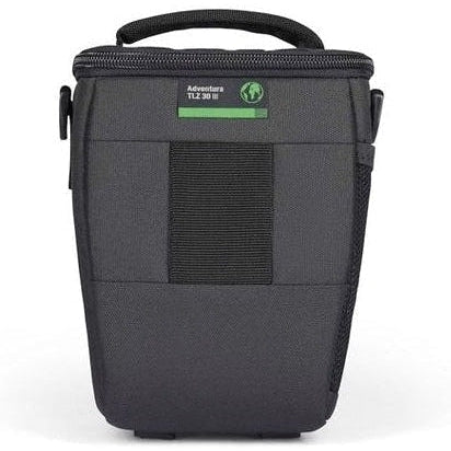 Lowepro Adventura TLZ 30 III Camera Bag - Waterproof DSLR/SLR Shoulder Bag for Travel & Outdoor Photography (Black/Green) - Perfect for Hiking, City Exploration & Professional Shoots