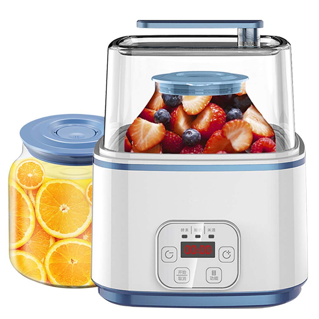 Automatic Electric Yogurt Maker Machine with Glass Liner - 2L Capacity, Timer Function for Homemade Yogurt | Perfect for Healthy Breakfast, Snacks & DIY Probiotic Recipes
