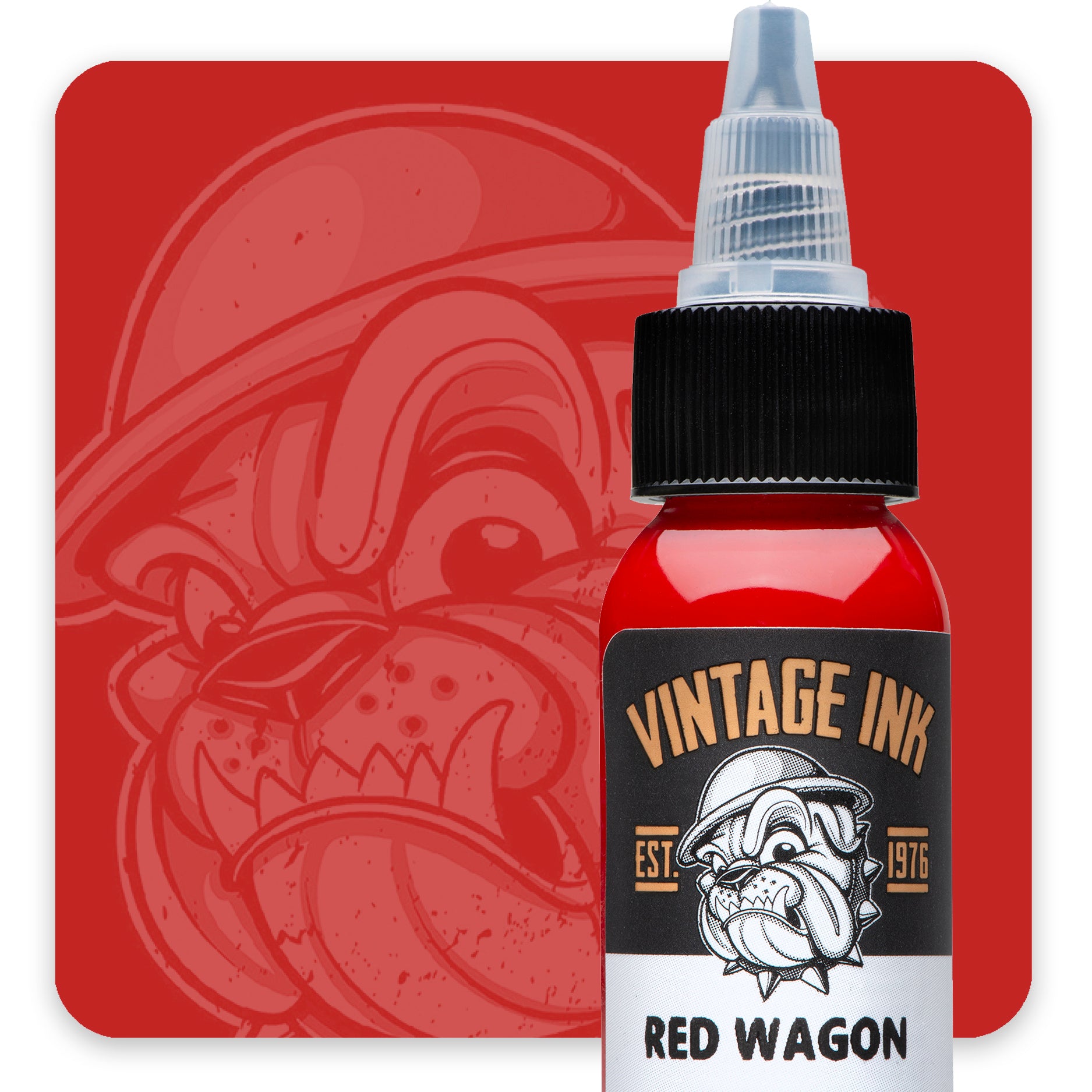 Eternal Vintage Ink Red Wagon Ink - Premium Calligraphy Ink for Fountain Pens, Dip Pens & Art Projects - Perfect for Lettering, Drawing & Creative Writing