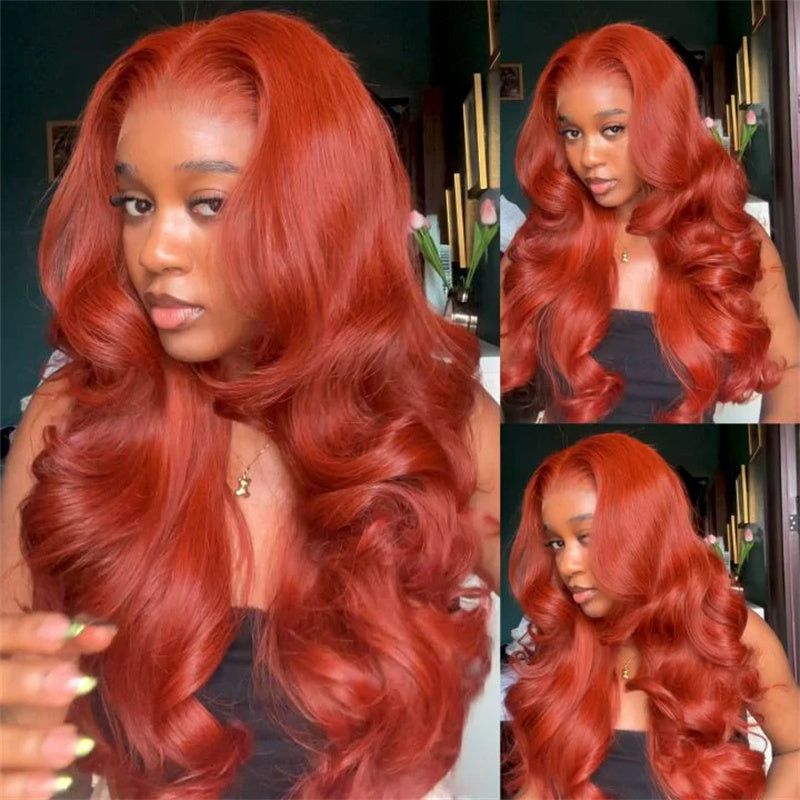 Reddish Cooper Orange Body Wave
