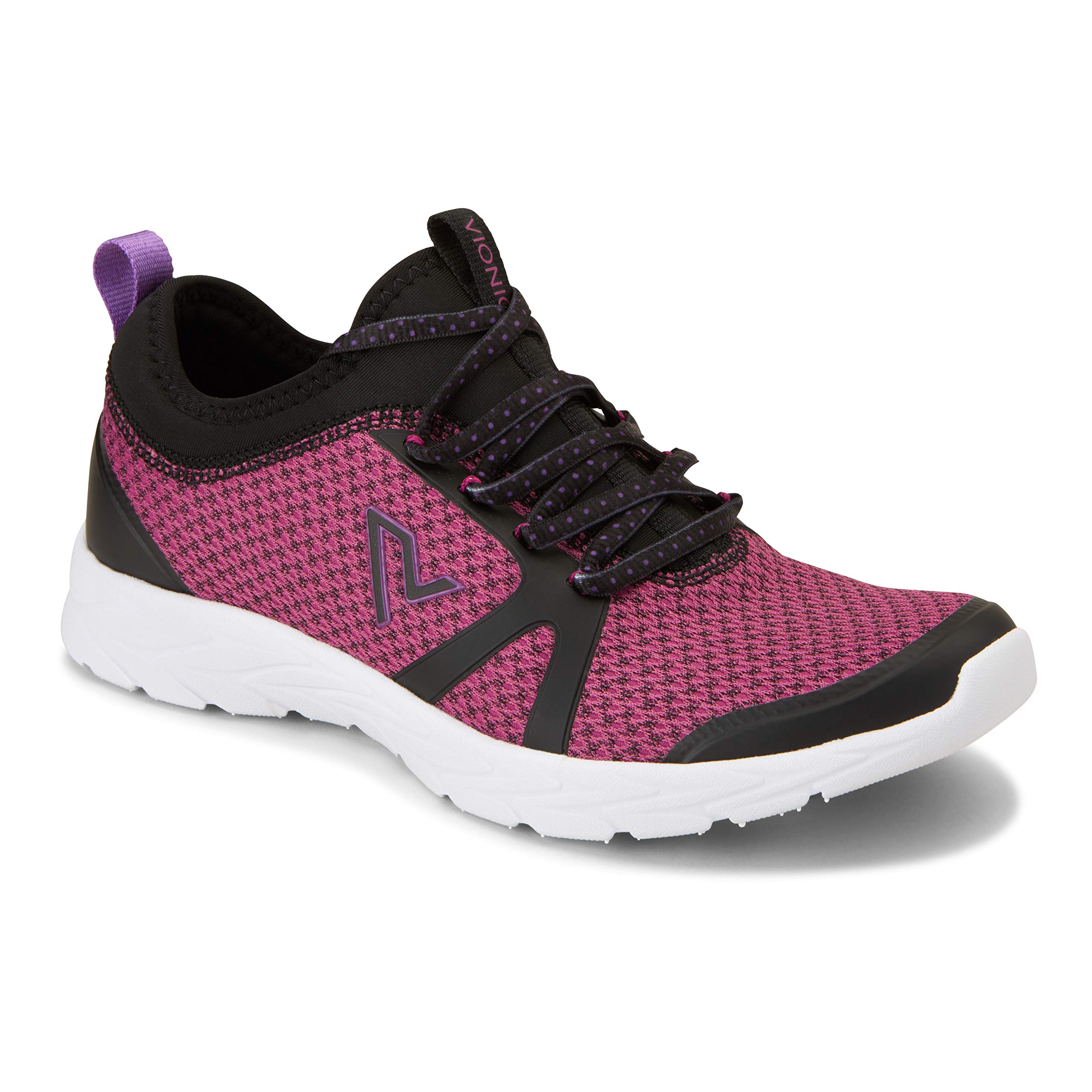 Vionic Women's Supportive Sneakers - ALMA Slip-On Walking Shoes for Comfort & Arch Support | Ideal for Walking, Travel & Everyday Wear