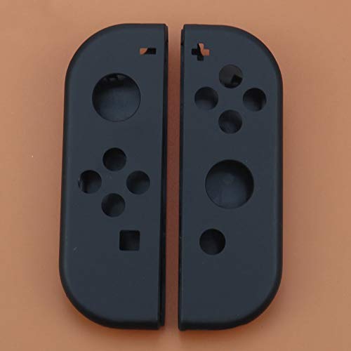 Nintendo Switch NS Joy-Con Housing Shell Case with Middle Frame - Black Replacement Cover for Joy-Con Controllers - Perfect for Gaming, DIY Repairs & Customization