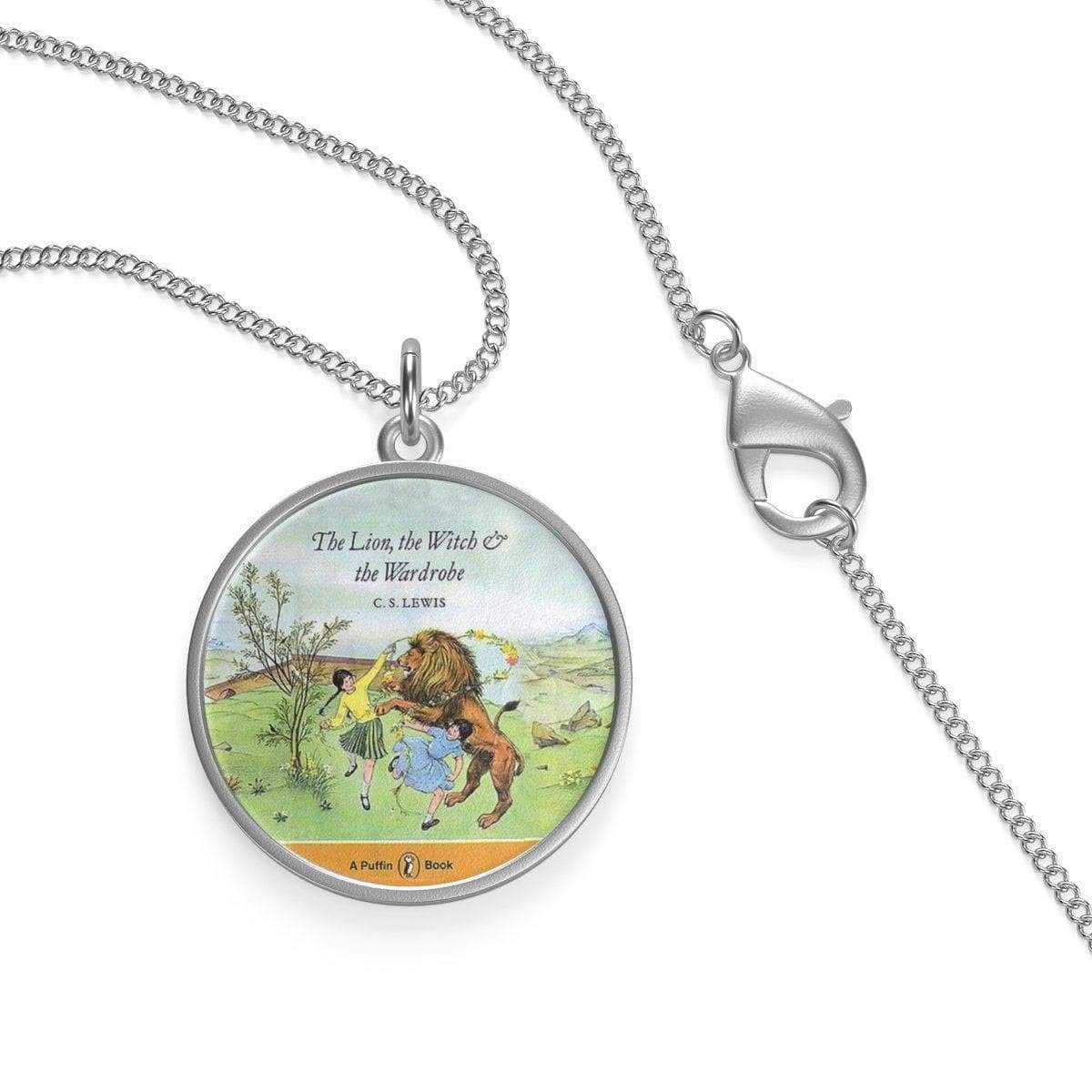 The Lion, The Witch & The Wardrobe Book Lover's Necklace - Narnia Inspired Jewelry Gift for Readers & Fantasy Fans | Perfect for Book Clubs, Cosplay & Literary Gifts