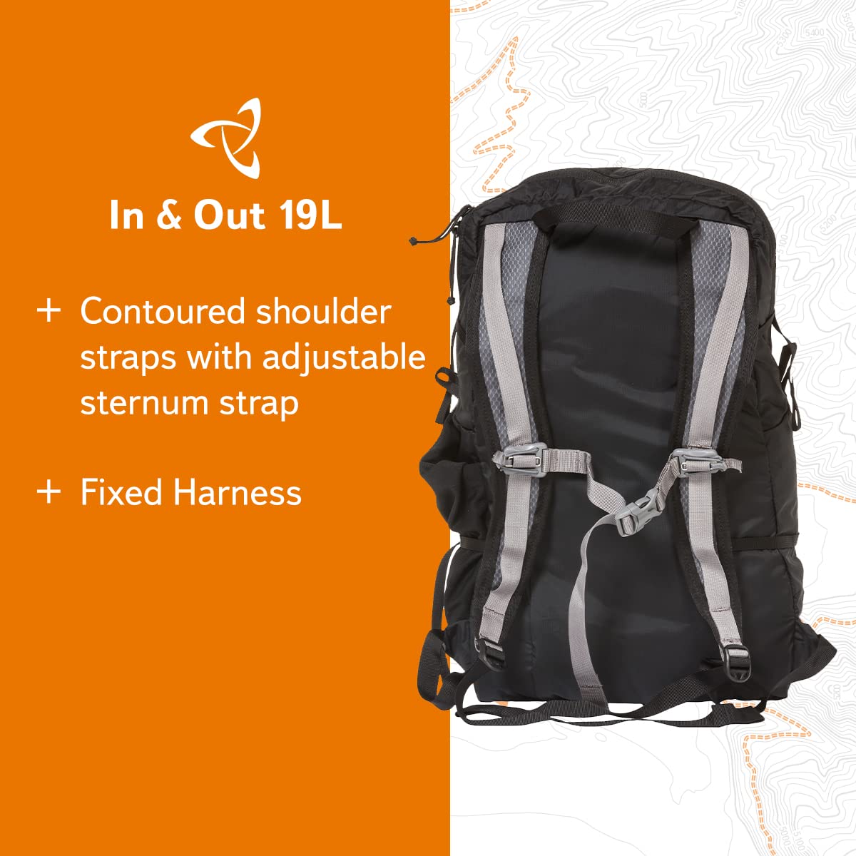 Mystery Ranch In & Out Backpack - Lightweight & Foldable Unisex Daypack for Hiking, Travel & Work - Black One Size - Perfect for Commuting, Outdoor Adventures & Daily Use