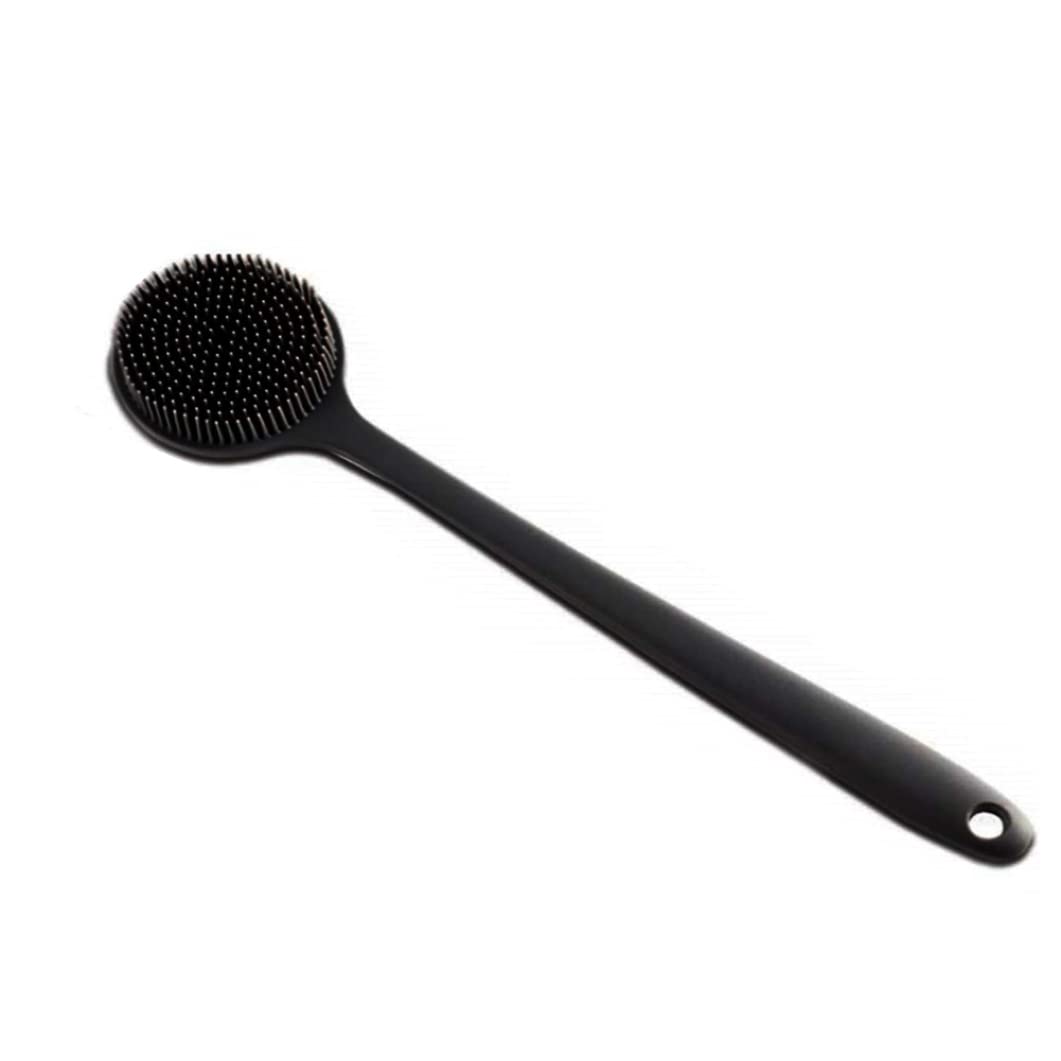 Premium Silicone Back Scrubber & Body Exfoliator - Long Handle Shower Brush for Deep Cleansing & Skin Care | Perfect for Bath, Spa & Relaxation at Home