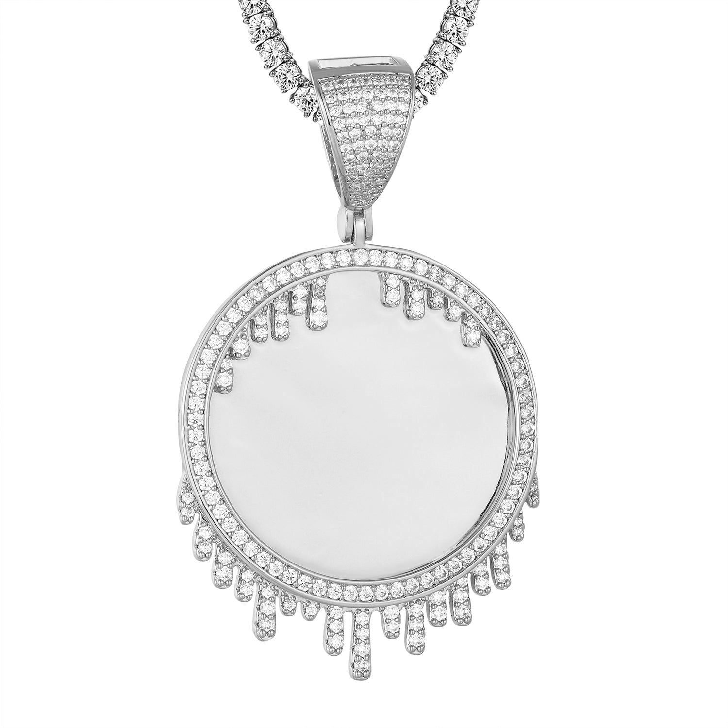 Custom Photo Pendant Necklace - Personalized Round Picture Locket for Memories - Perfect for Gifts, Anniversaries & Keepsakes