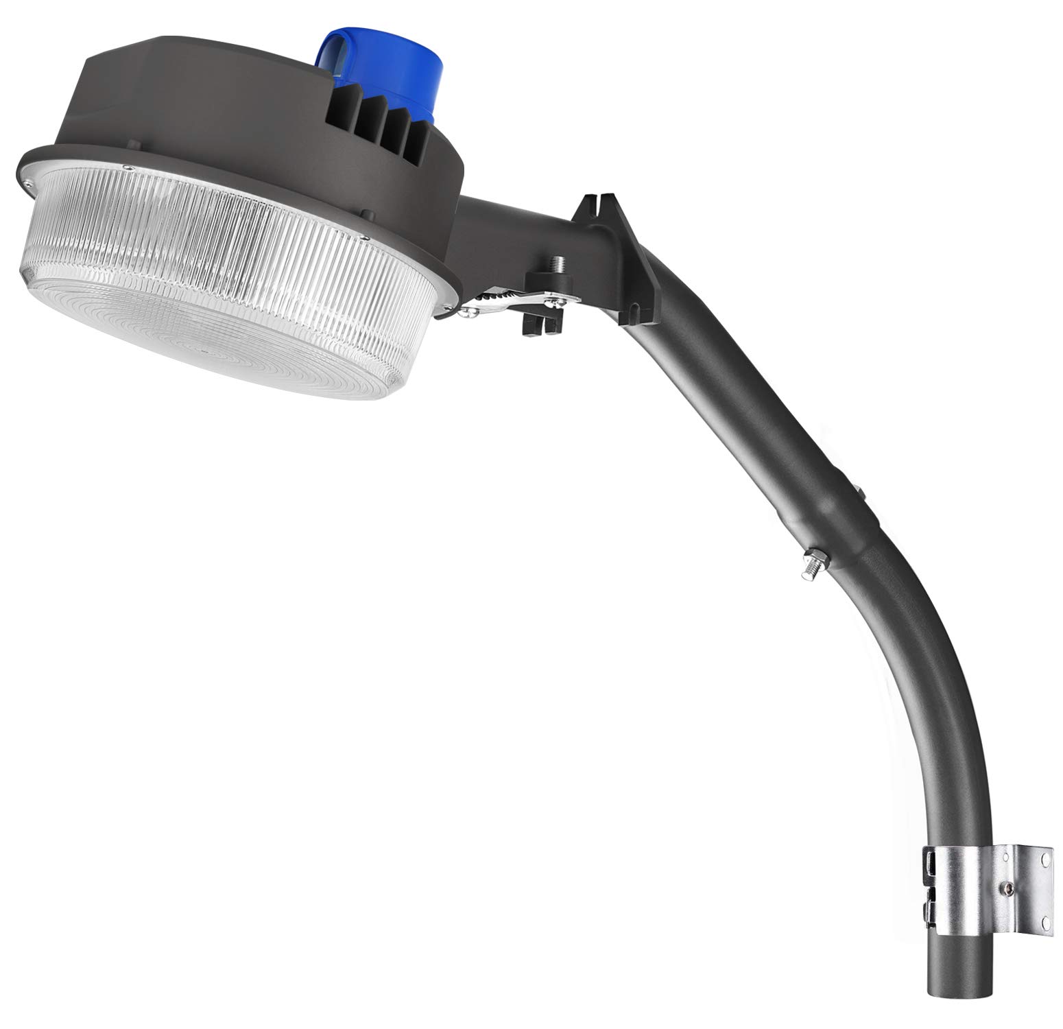 120W LED Barn Light with Adjustable Angle & Mounting Arm - 18000lm Dusk to Dawn Outdoor Security Light - 5000K Bright Waterproof Yard Lighting with Photocell - Perfect for Farmhouses, Warehouses & Backyard Security