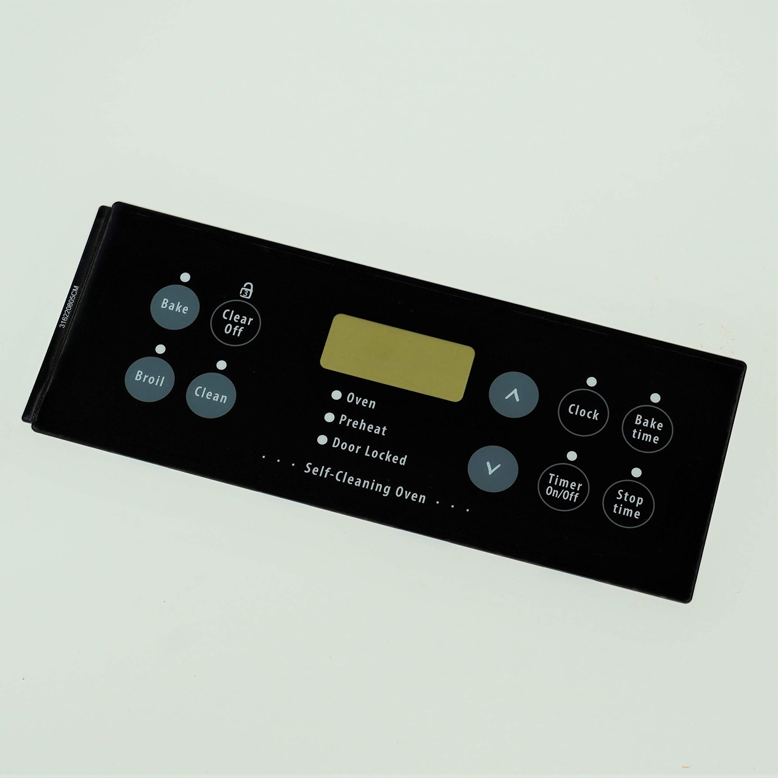 Choice Parts 316220805 Replacement Control Overlay for Electrolux & Frigidaire Range Oven | Durable & Easy Installation | Perfect for Kitchen Appliance Repair & DIY Upgrades