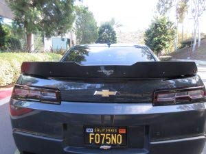 **2014-2015 Camaro 5th Gen Hardcore Short Wicker Bill Spoiler - High-Performance Made in USA - Perfect for Racing & Car Shows**