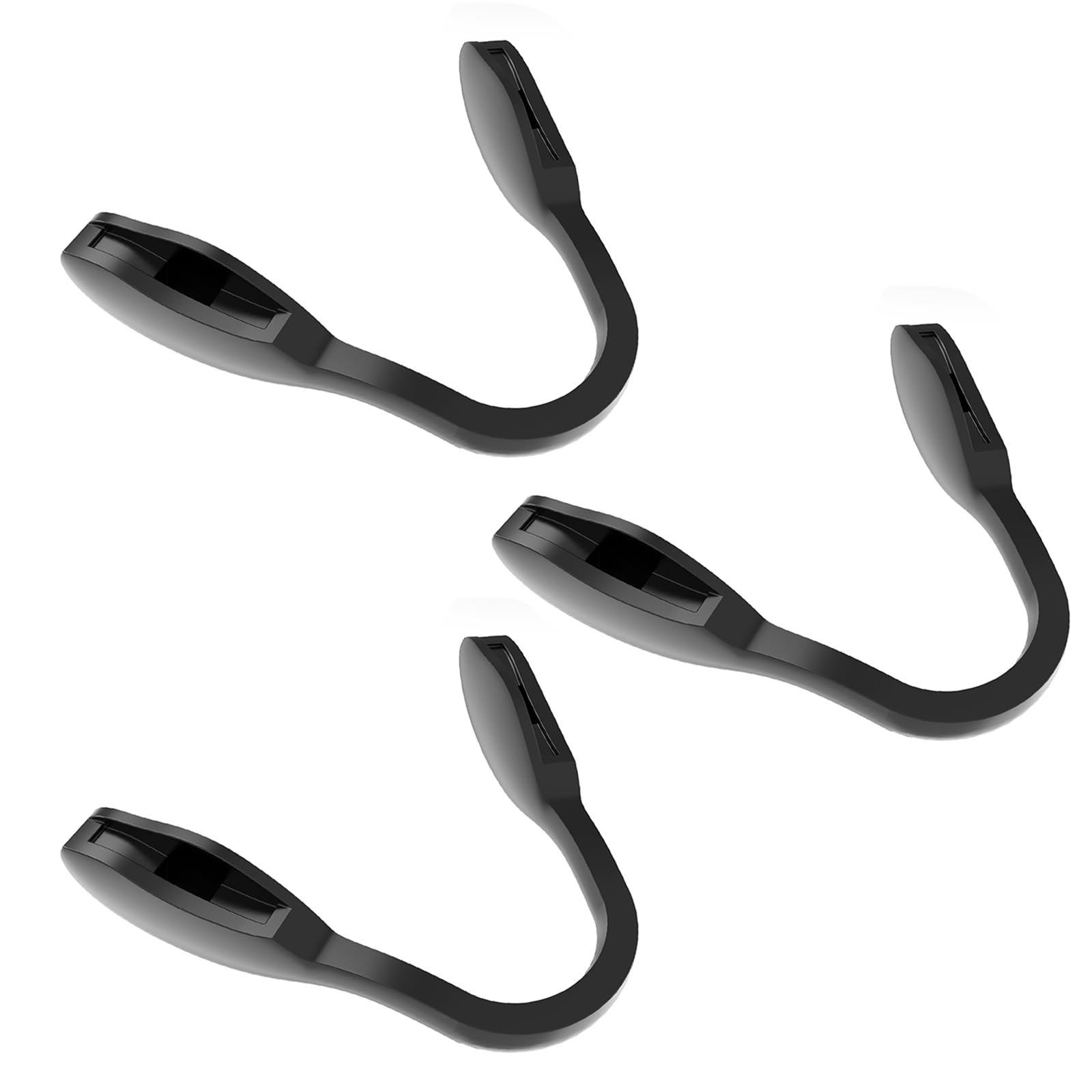 Oakley Replacement Nose Pads - Silicone Nose Pieces for Split Shot OO9416, Split Time OO4129, Targetline OO9397, Crossrange Patch R XL OO9361, OO9360, OO9359 Sunglasses - 3 Pairs Black Regular Fit - Perfect for Sports, Outdoor Activities & Everyday Wear