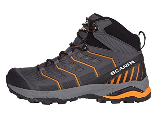 SCARPA Men's Maverick Mid GTX Waterproof Hiking Boots - Lightweight Gore-Tex Backpacking Boots for Outdoor Adventures, Trail Walking & Mountain Climbing
