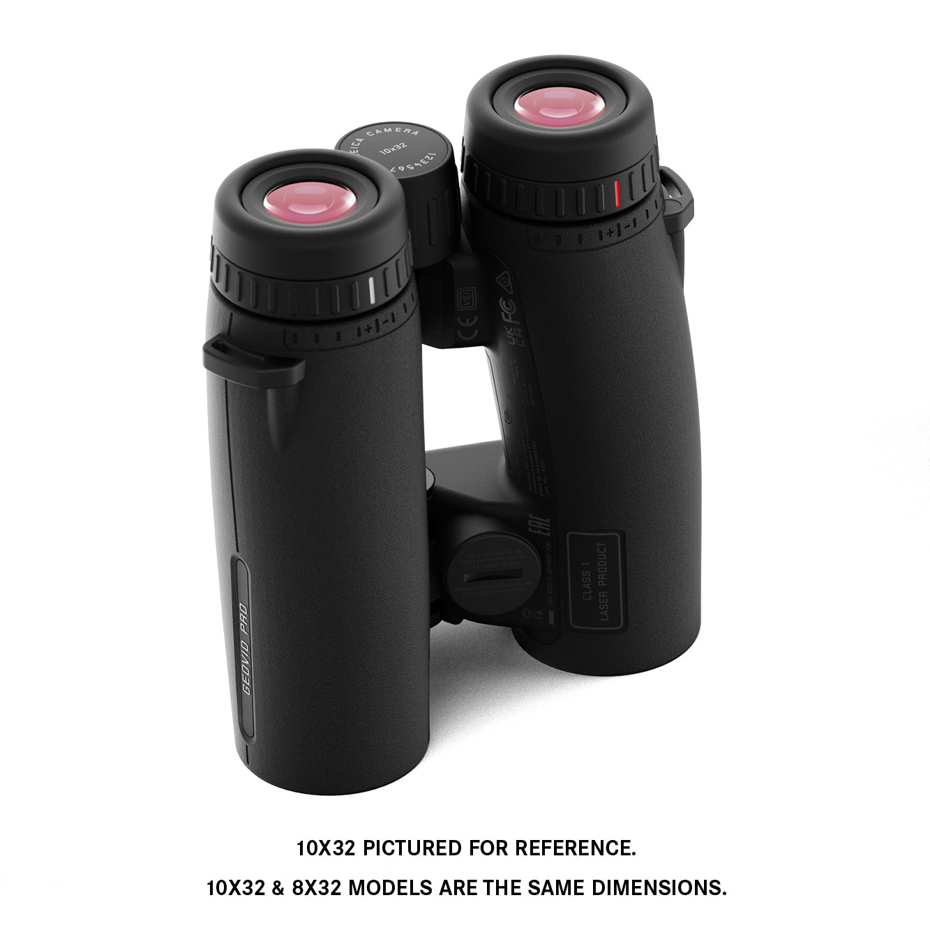 Leica Geovid Pro 8x32 HD-B Rangefinder Binoculars - 1300 Yard Laser Range Finder, Waterproof & Fogproof for Hunting, Golf, Outdoor Sports