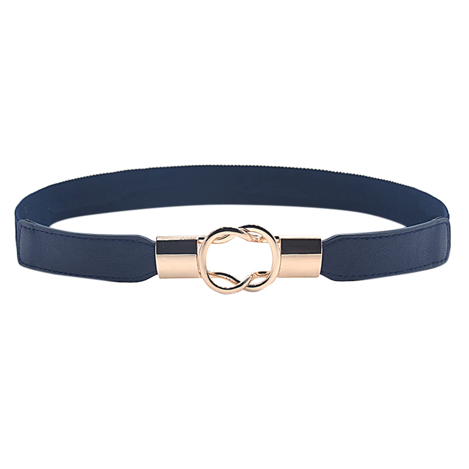 Women's Skinny Stretch Waist Belt for Dresses - Retro Fashion Accessory for Ladies - Perfect for Office, Party & Daily Outfits