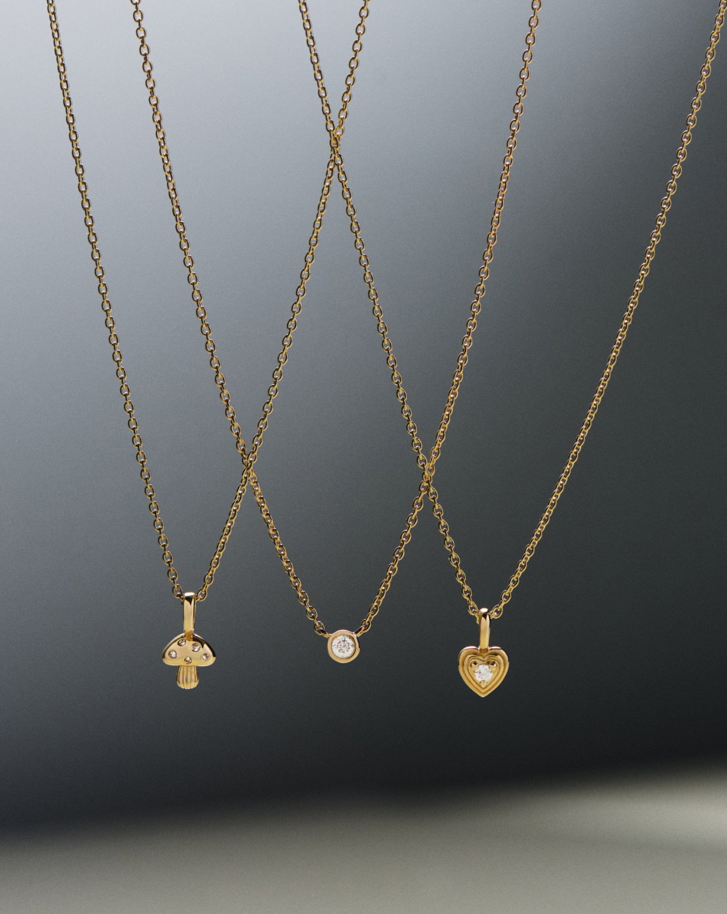 14K Solid Gold Diamond Solitaire Pendant Necklace for Women - Elegant Minimalist Jewelry Gift for Anniversary, Birthday & Valentine's Day - Perfect for Everyday Wear & Special Occasions