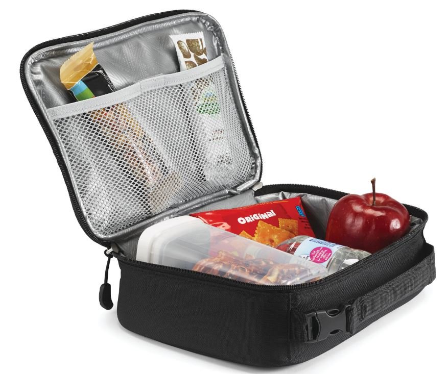 High Sierra Insulated Lunch Box - Leak-Proof Single Compartment Lunch Bag for Work, School & Outdoor Activities - BPA-Free Food Container for Adults & Kids